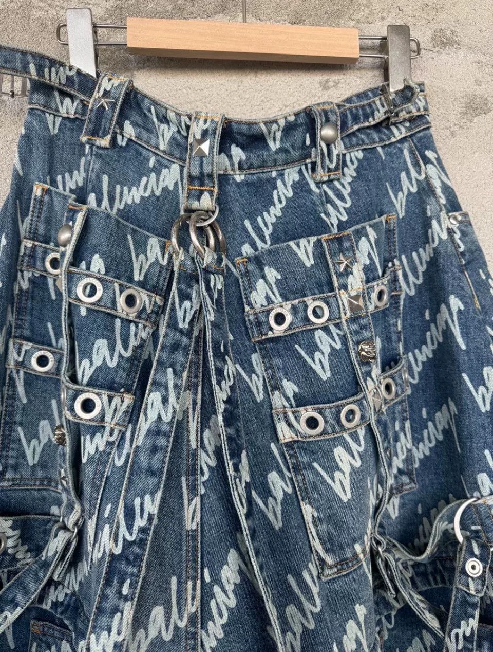 Balenciaga Balenciaga Yagami Print Maxi Skirt Size 36" / US 14 / IT 50 - 5 Thumbnail