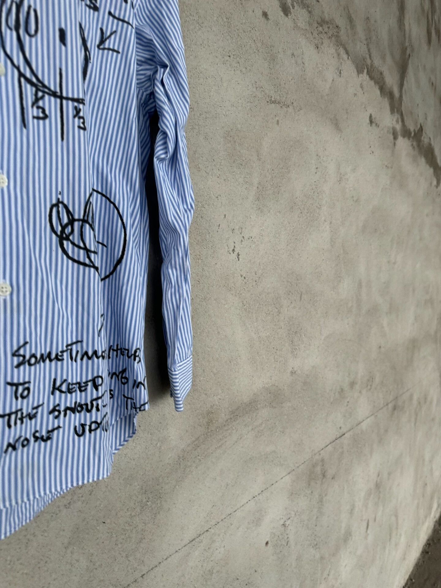 Comme des Garcons Comme Des Garçons Mickey Striped Shirt Size US S / EU 44-46 / 1 - 4 Thumbnail