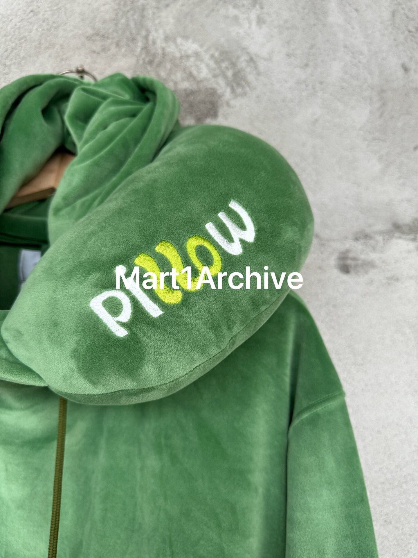 Doublet Doublet 24FW Green Velvet Sweatshirt Size US M / EU 48-50 / 2 - 3 Thumbnail