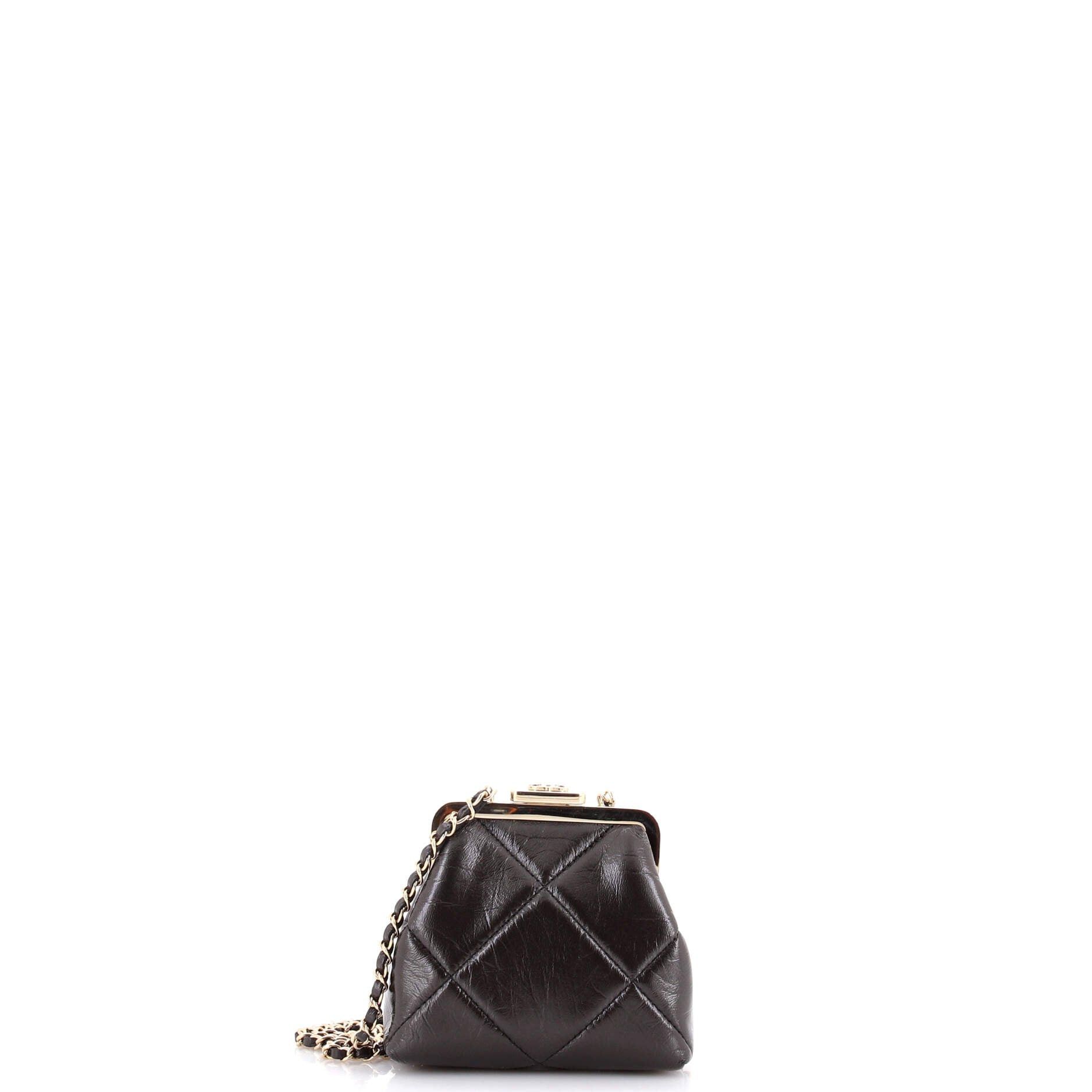 Chanel CC Kisslock Frame Clutch with Chain Size ONE SIZE - 3 Thumbnail