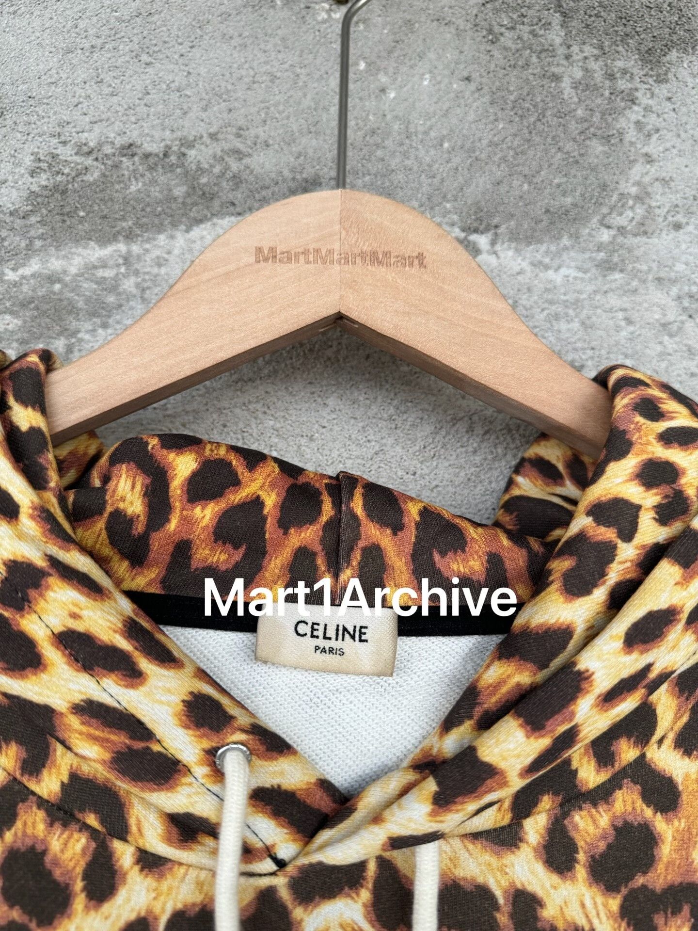 Celine Celine Leopard Print Hoodie Size US M / EU 48-50 / 2 - 4 Thumbnail