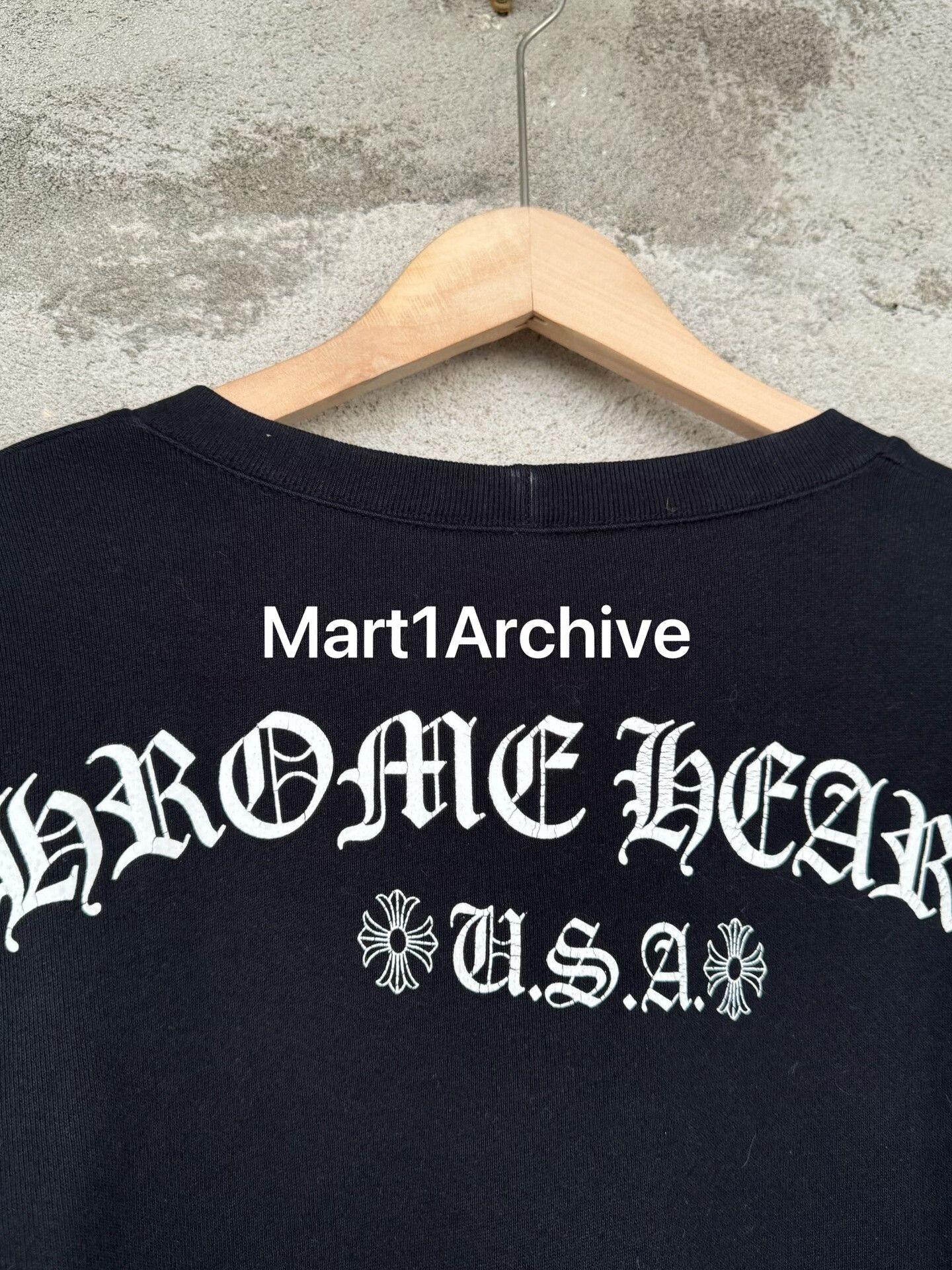 Chrome Hearts Chrome Hearts USA Slogan Crewneck Sweatshirt Size US S / EU 44-46 / 1 - 4 Thumbnail