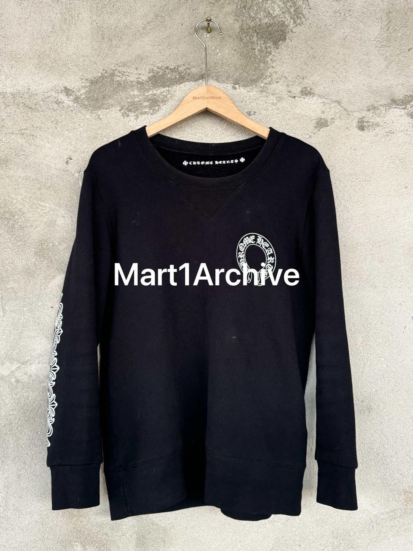 Chrome Hearts Chrome Hearts USA Slogan Crewneck Sweatshirt Size US S / EU 44-46 / 1 - 2 Thumbnail