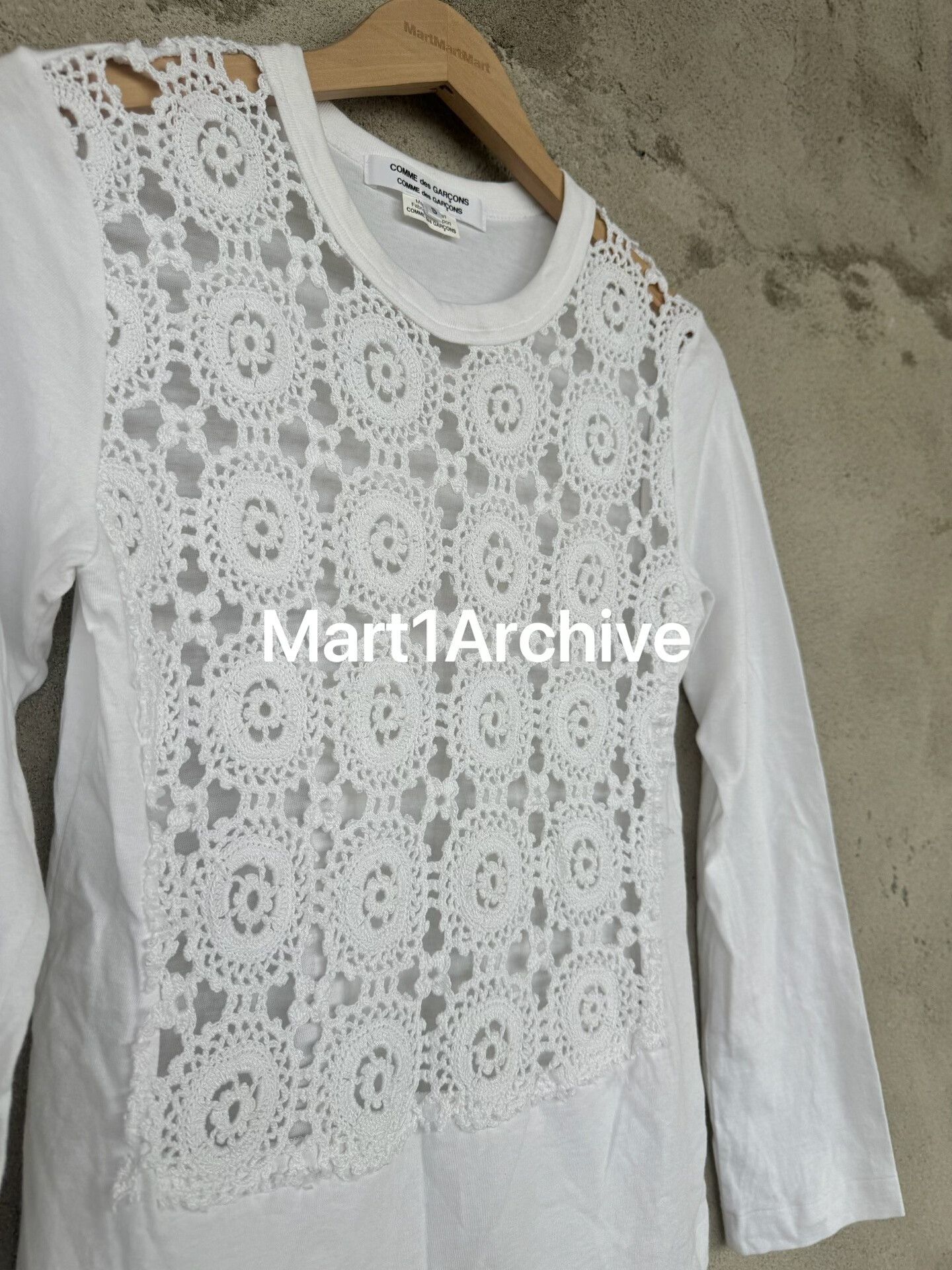 Comme des Garcons Comme des Garçons 2017 Lace Long Sleeve Size S / US 4 / IT 40 - 3 Thumbnail