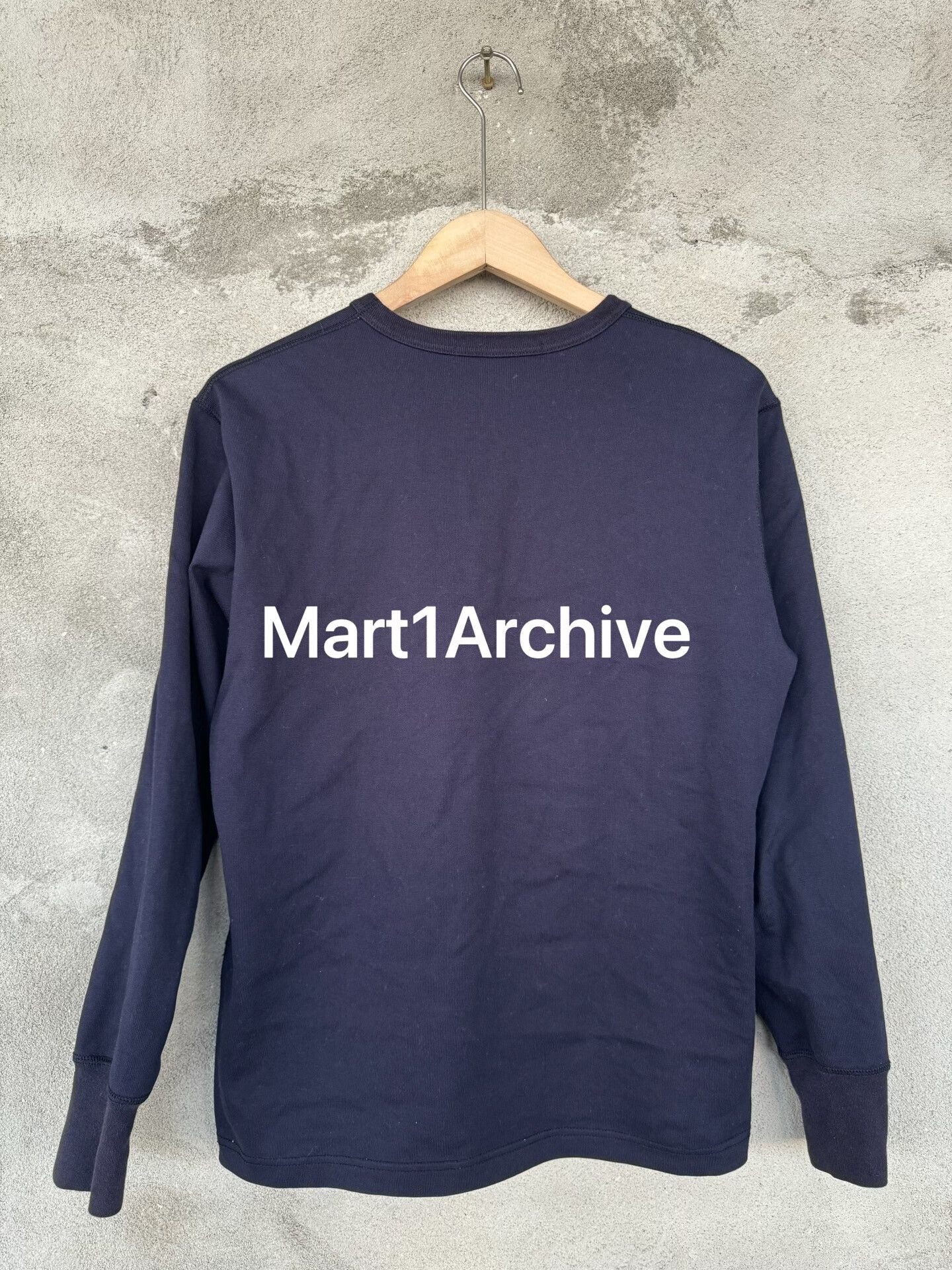 Junya Watanabe Junya Watanabe MAN Slogan Print Sweatshirt Size US S / EU 44-46 / 1 - 2 Thumbnail