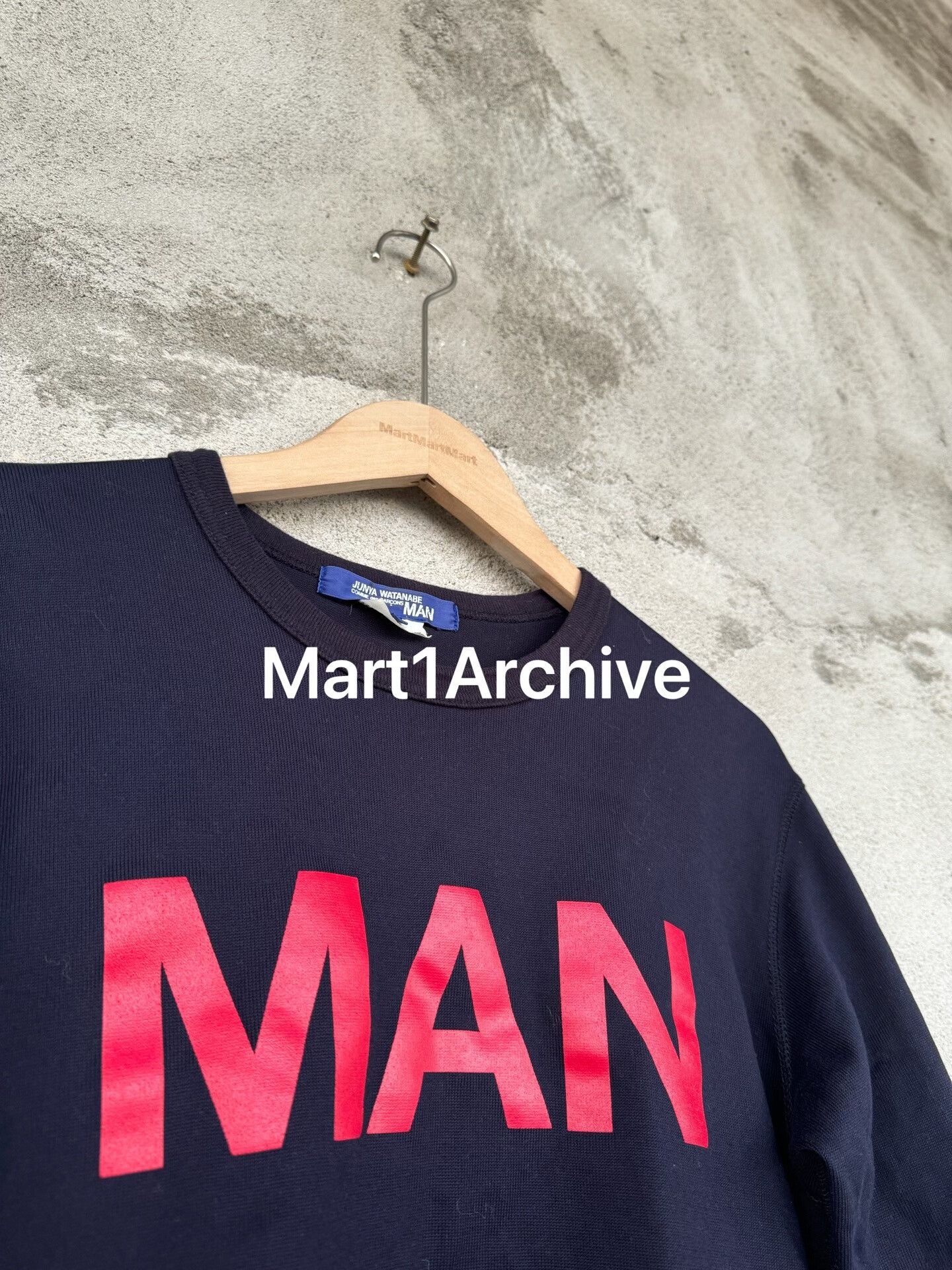 Junya Watanabe Junya Watanabe MAN Slogan Print Sweatshirt Size US S / EU 44-46 / 1 - 4 Thumbnail