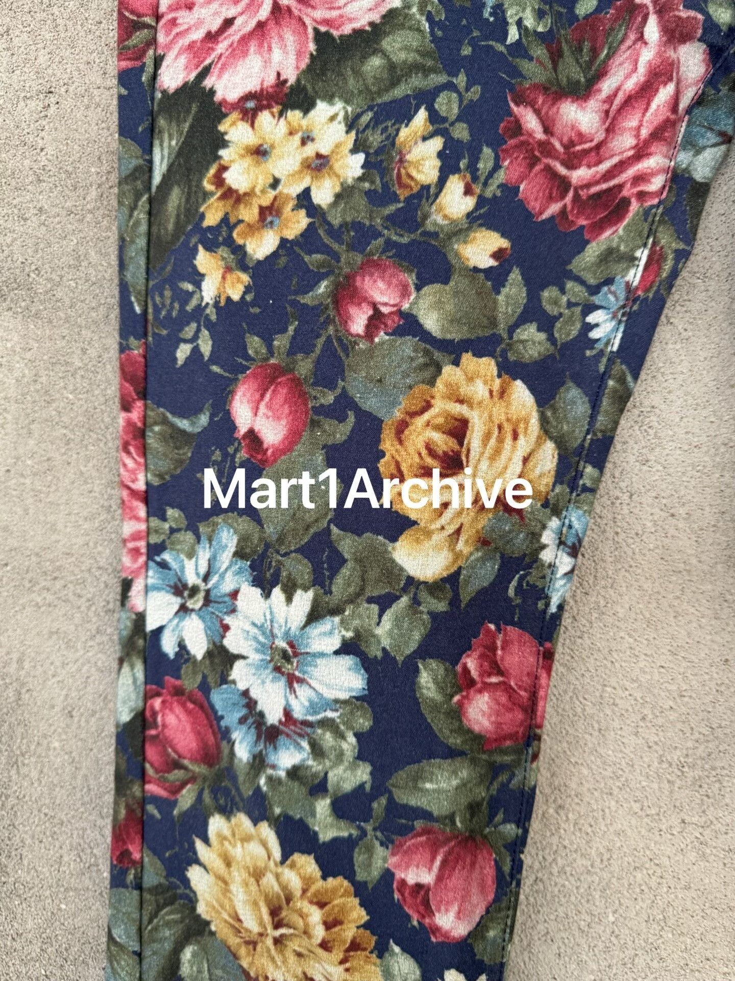 Junya Watanabe Junya Watanabe Straight-Leg Floral Pants Size 40" / US 18 - 4 Thumbnail