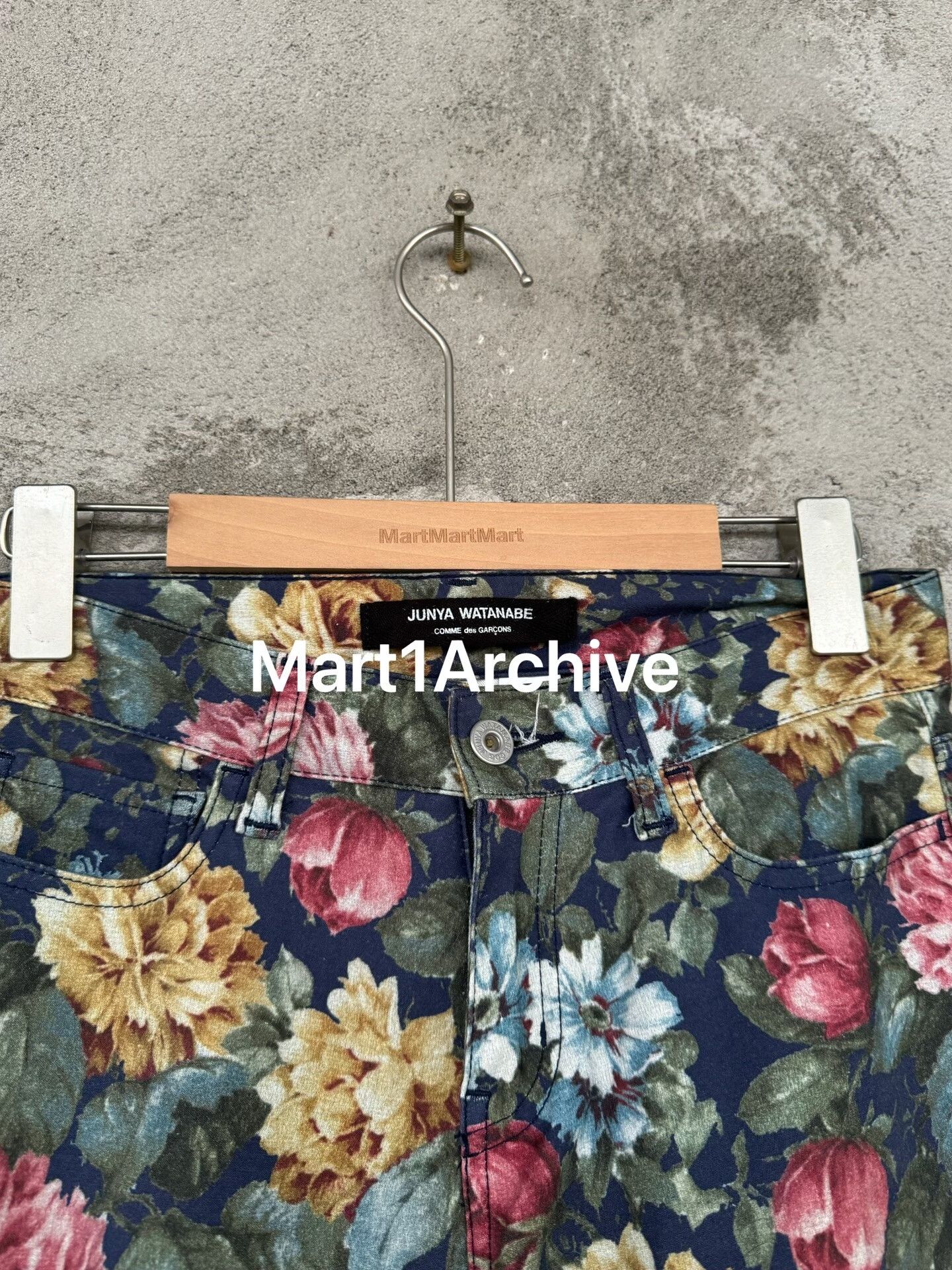 Junya Watanabe Junya Watanabe Straight-Leg Floral Pants Size 40" / US 18 - 5 Thumbnail