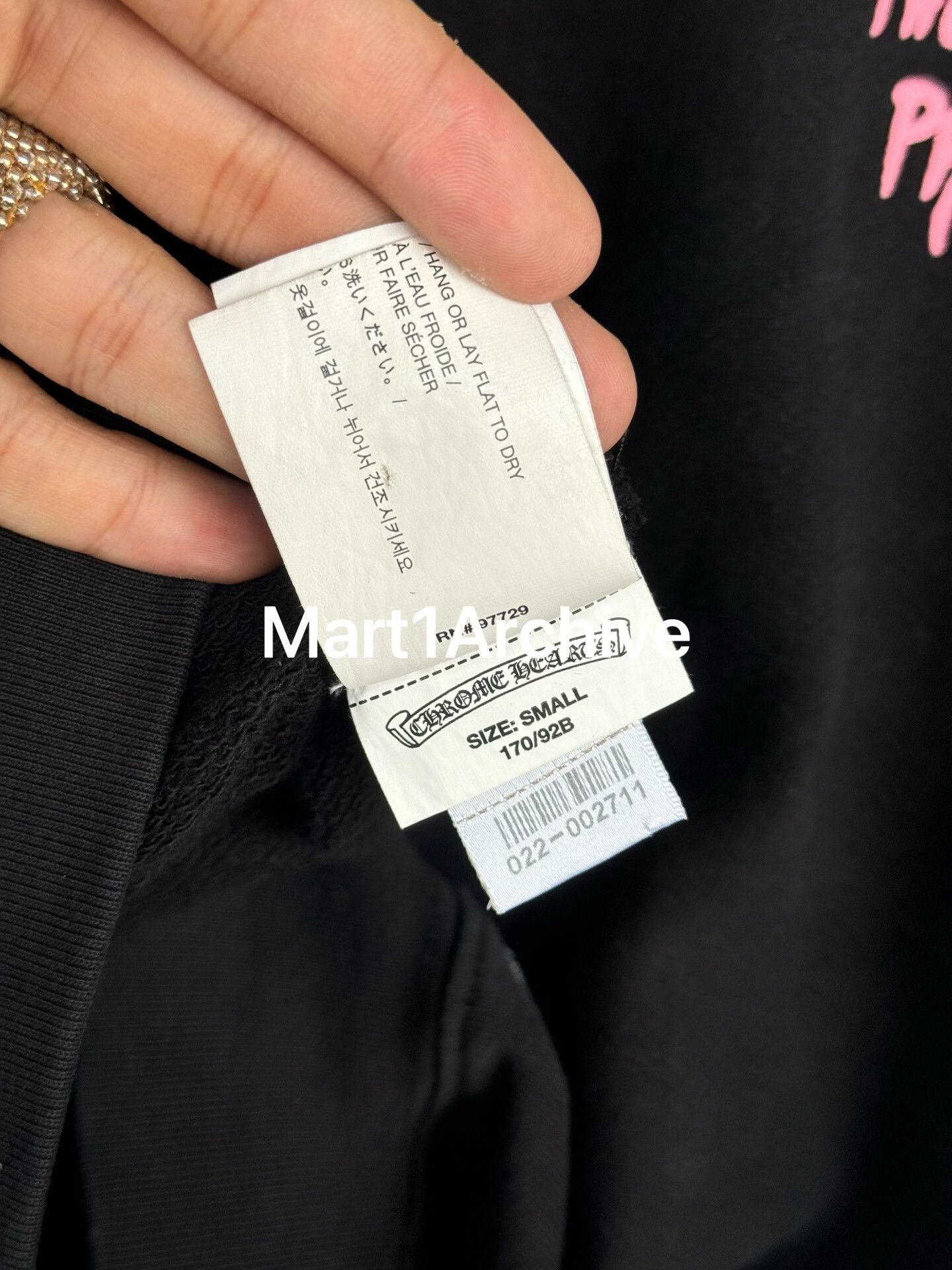 Chrome Hearts Chrome Hearts MattyBoy Lip Embroidered Hoodie Size US S / EU 44-46 / 1 - 8 Thumbnail