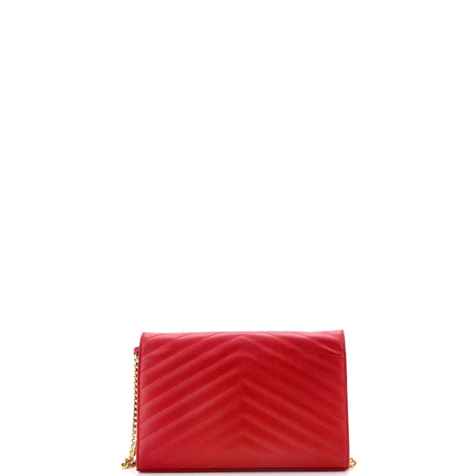 Saint Laurent Paris Classic Monogram Wallet on Chain Size ONE SIZE - 3 Thumbnail