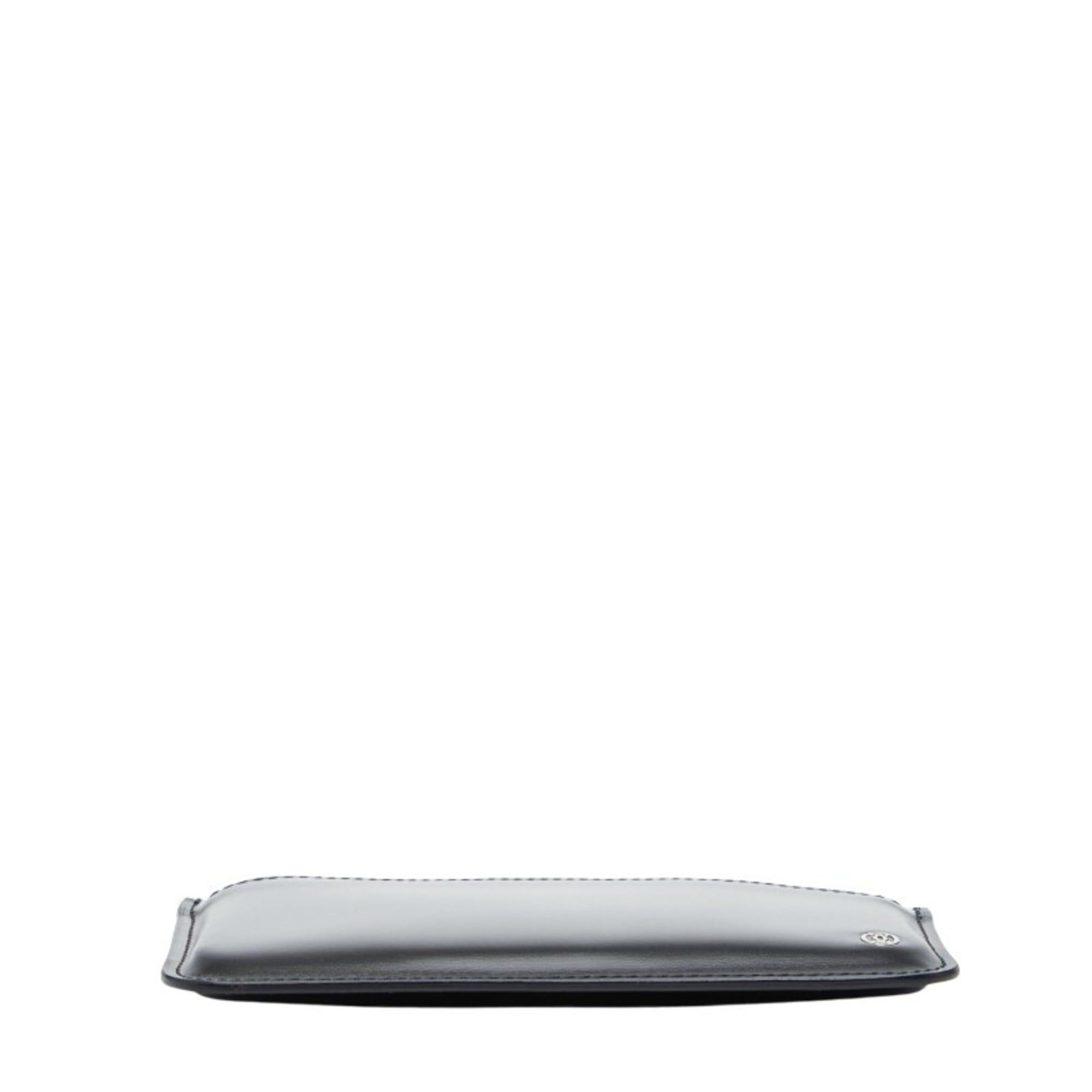 Cartier Cartier Pasha Line Wallet/Coin Case Black Leather Women's CARTIER Size ONE SIZE - 3 Thumbnail