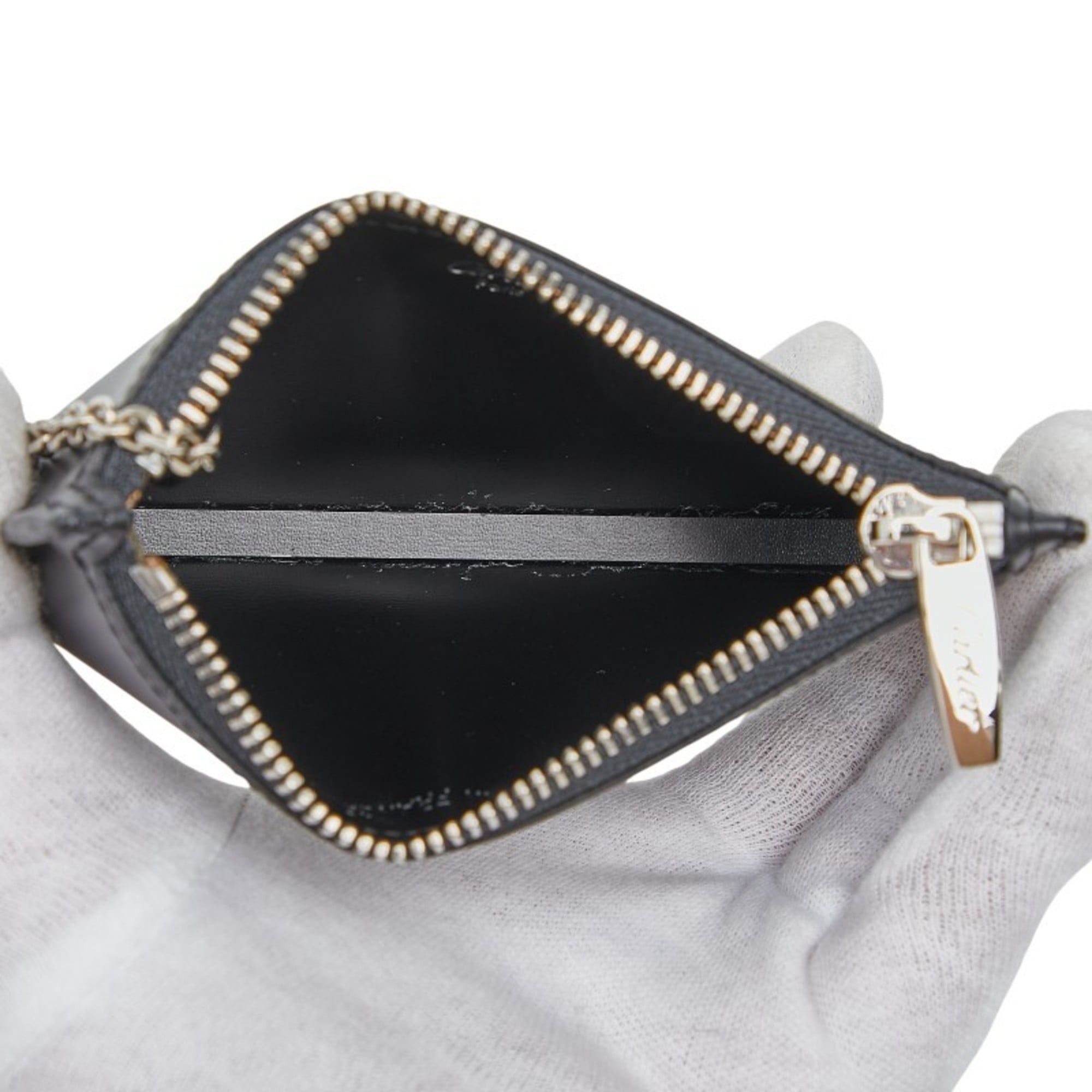 Cartier Cartier Pasha Line Wallet/Coin Case Black Leather Women's CARTIER Size ONE SIZE - 6 Thumbnail