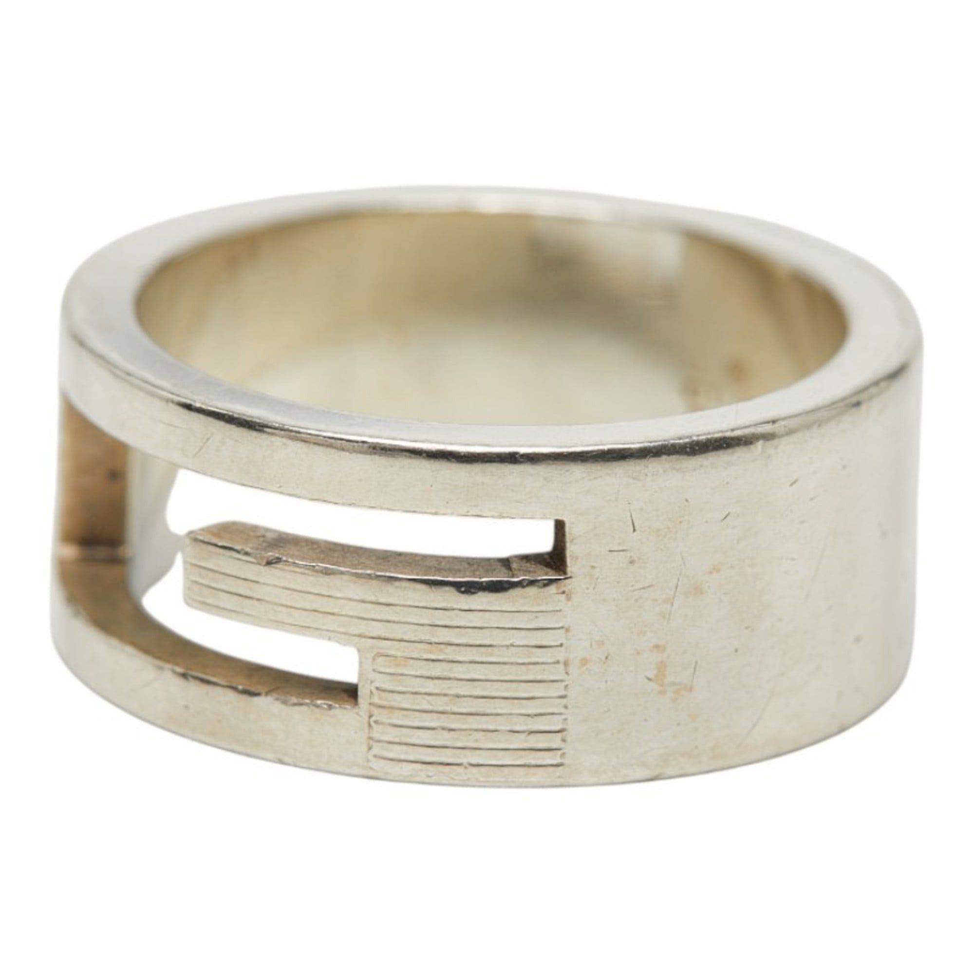 Gucci Gucci Brandt G Ring, SV925 Silver, Women's, GUCCI Size ONE SIZE - 3 Thumbnail