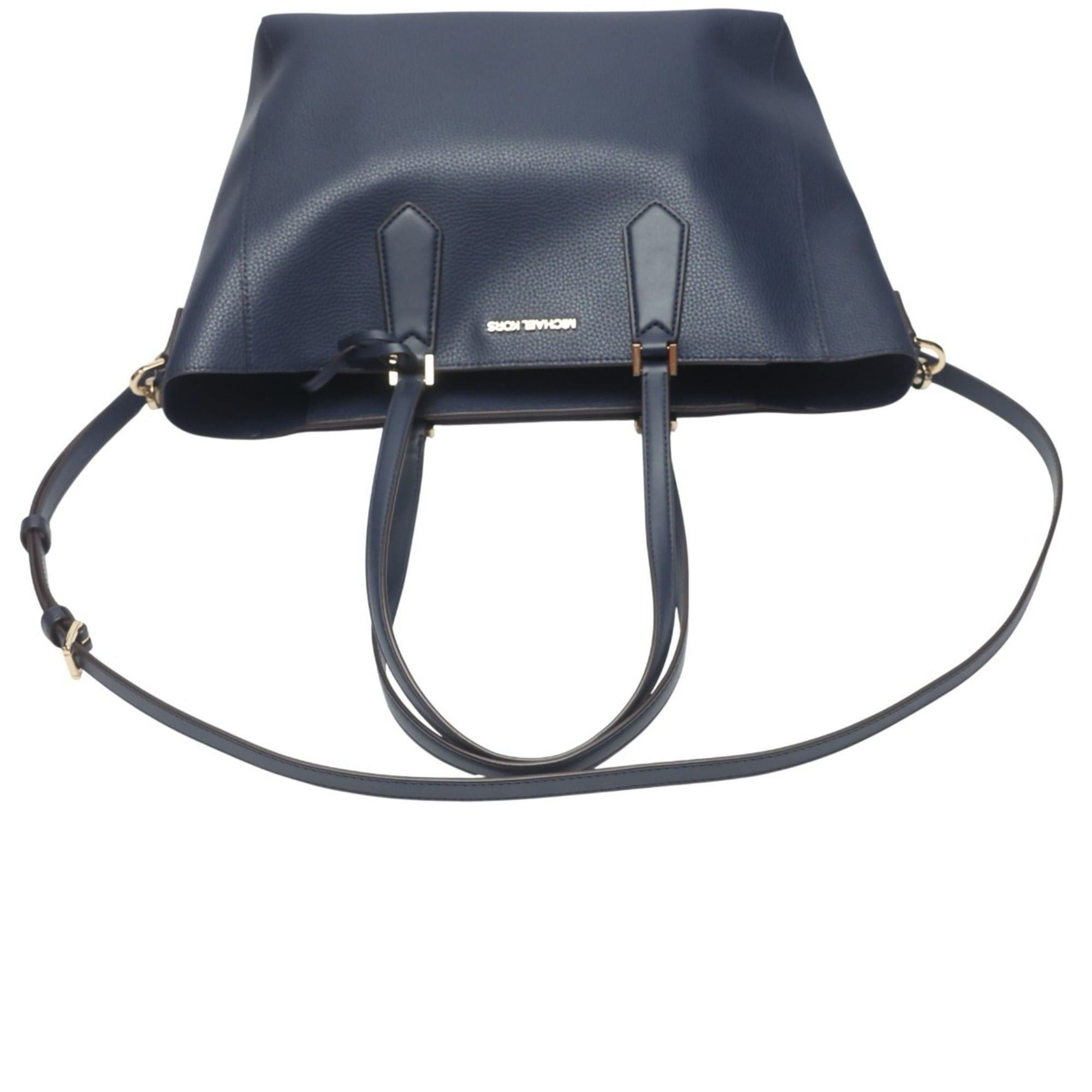 Michael Kors Michael Kors Tote Bag Shoulder Leather 35H0GKFT9T Navy Size ONE SIZE - 9 Thumbnail