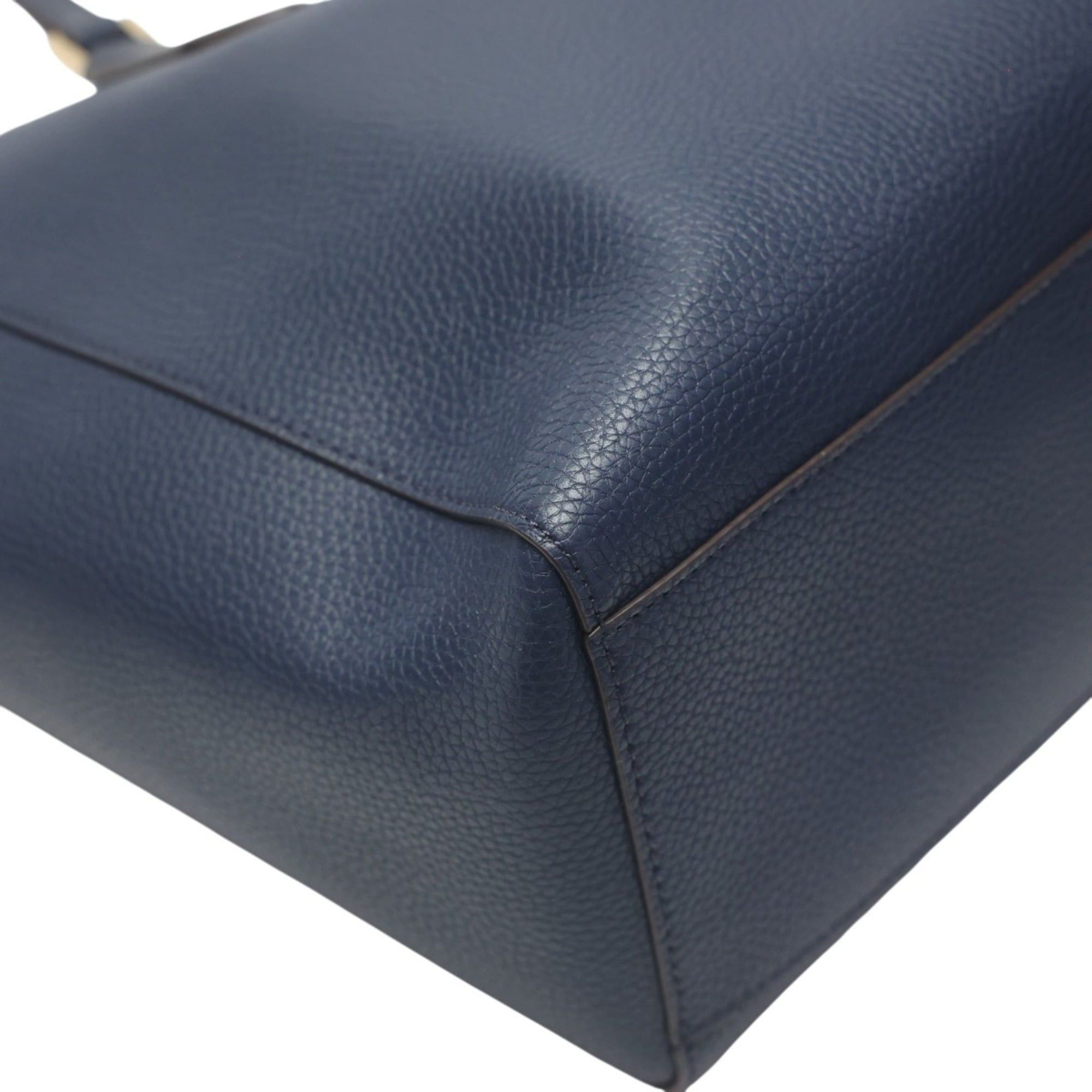Michael Kors Michael Kors Tote Bag Shoulder Leather 35H0GKFT9T Navy Size ONE SIZE - 6 Thumbnail