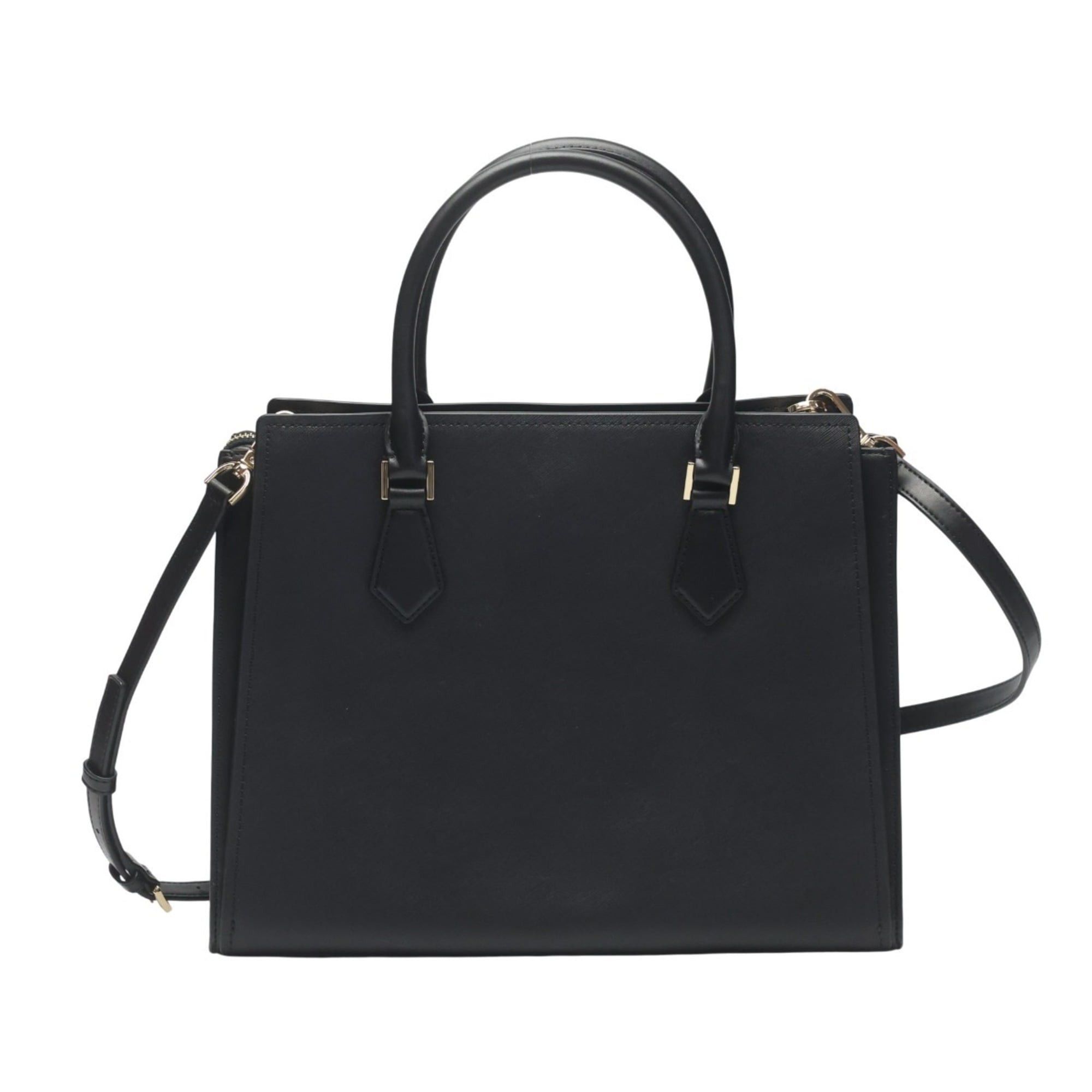 Michael Kors Michael Kors Sheila Satchel Tote Bag, Leather, 35T0GWXS3L, Black Size ONE SIZE - 3 Thumbnail