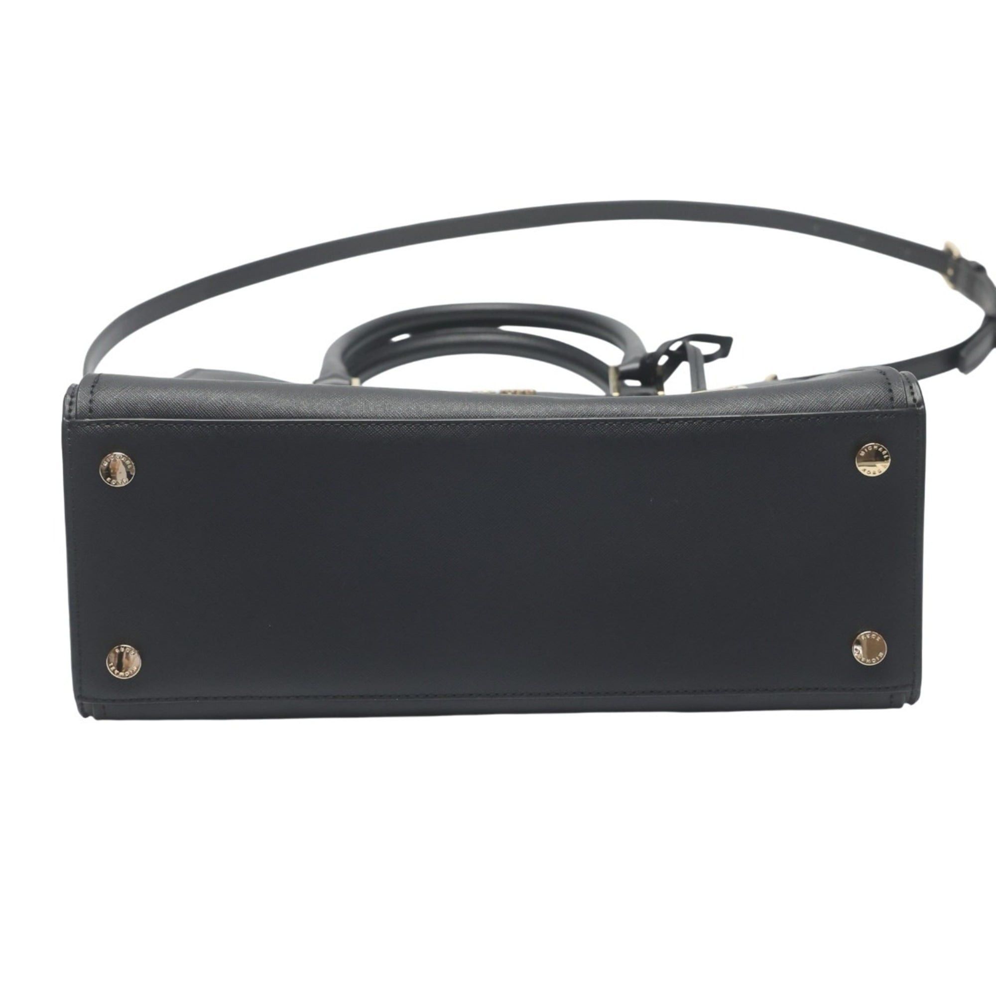 Michael Kors Michael Kors Sheila Satchel Tote Bag, Leather, 35T0GWXS3L, Black Size ONE SIZE - 5 Thumbnail
