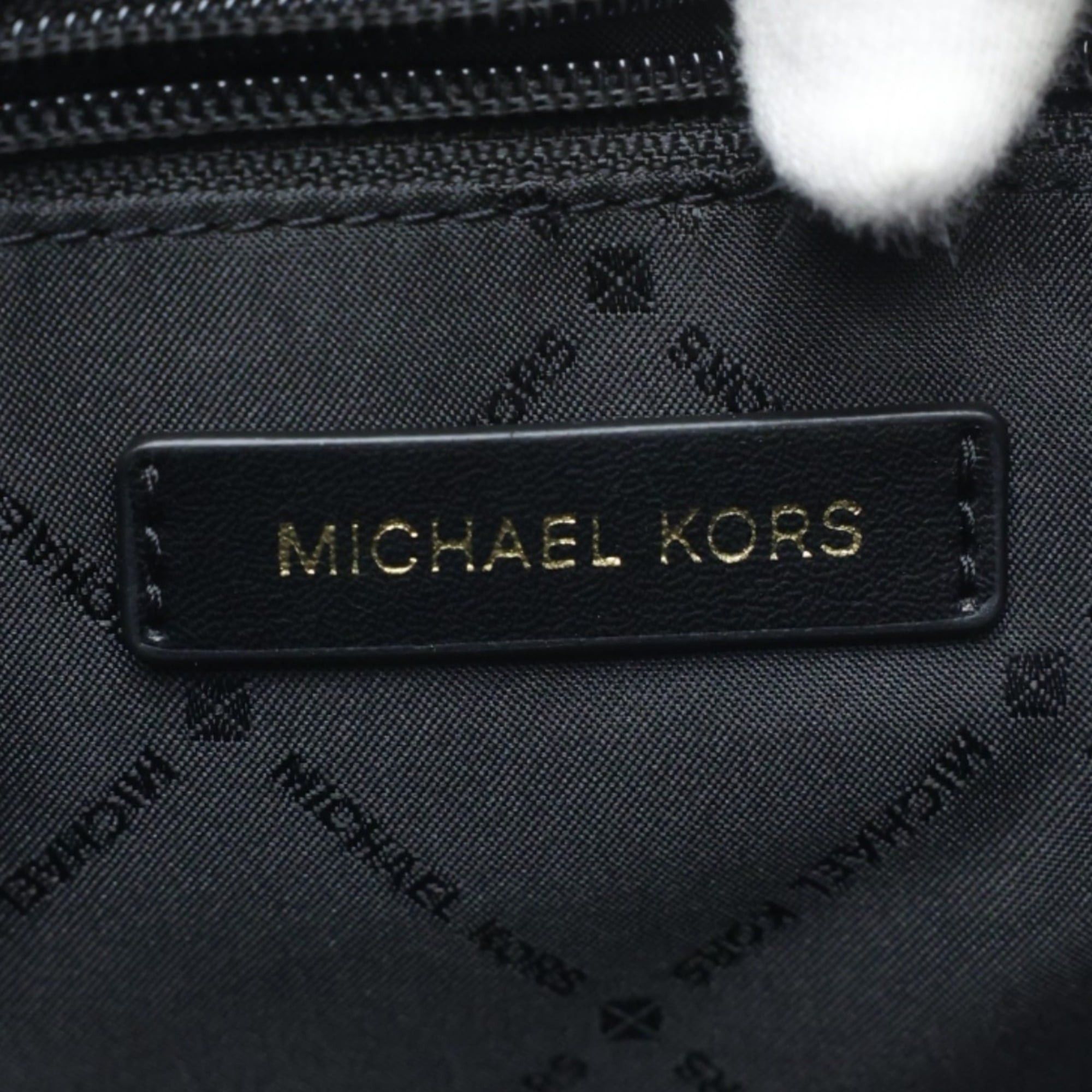 Michael Kors Michael Kors Sheila Satchel Tote Bag, Leather, 35T0GWXS3L, Black Size ONE SIZE - 19 Thumbnail
