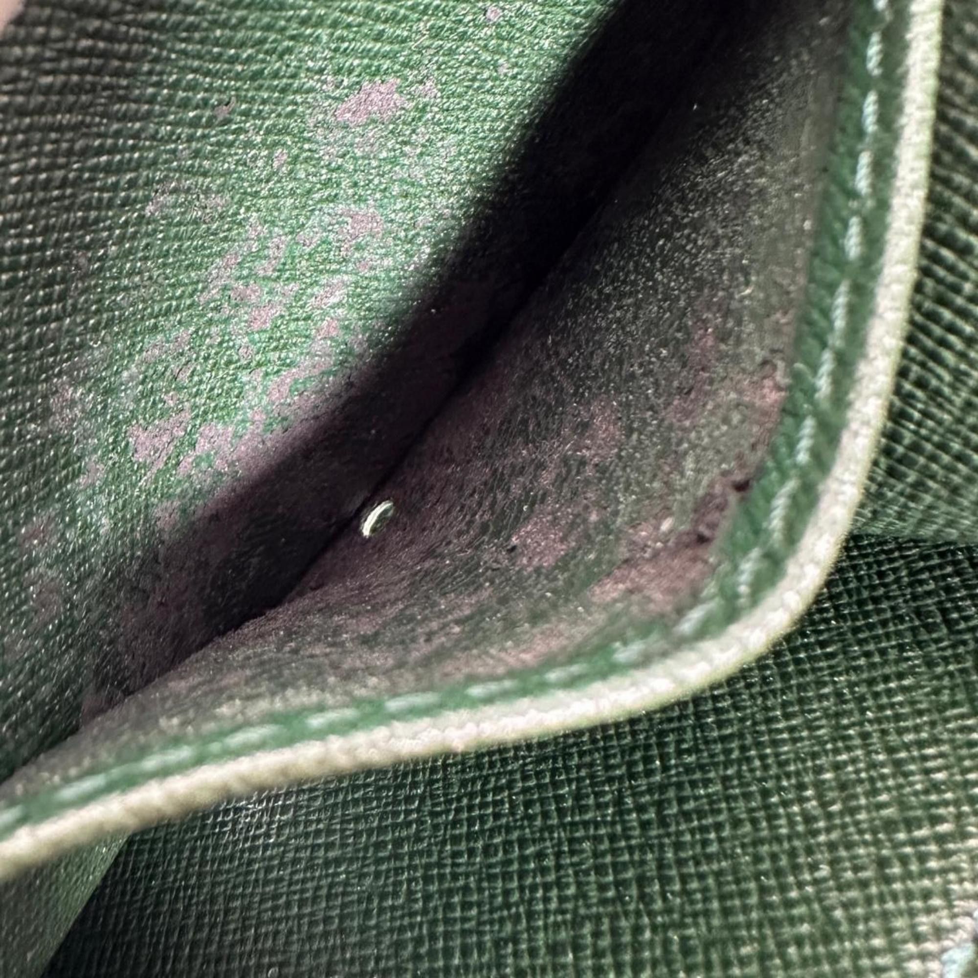 Louis Vuitton Louis Vuitton Taiga Episea Pochette Clado Clutch Bag, M30194, Green Size ONE SIZE - 11 Thumbnail
