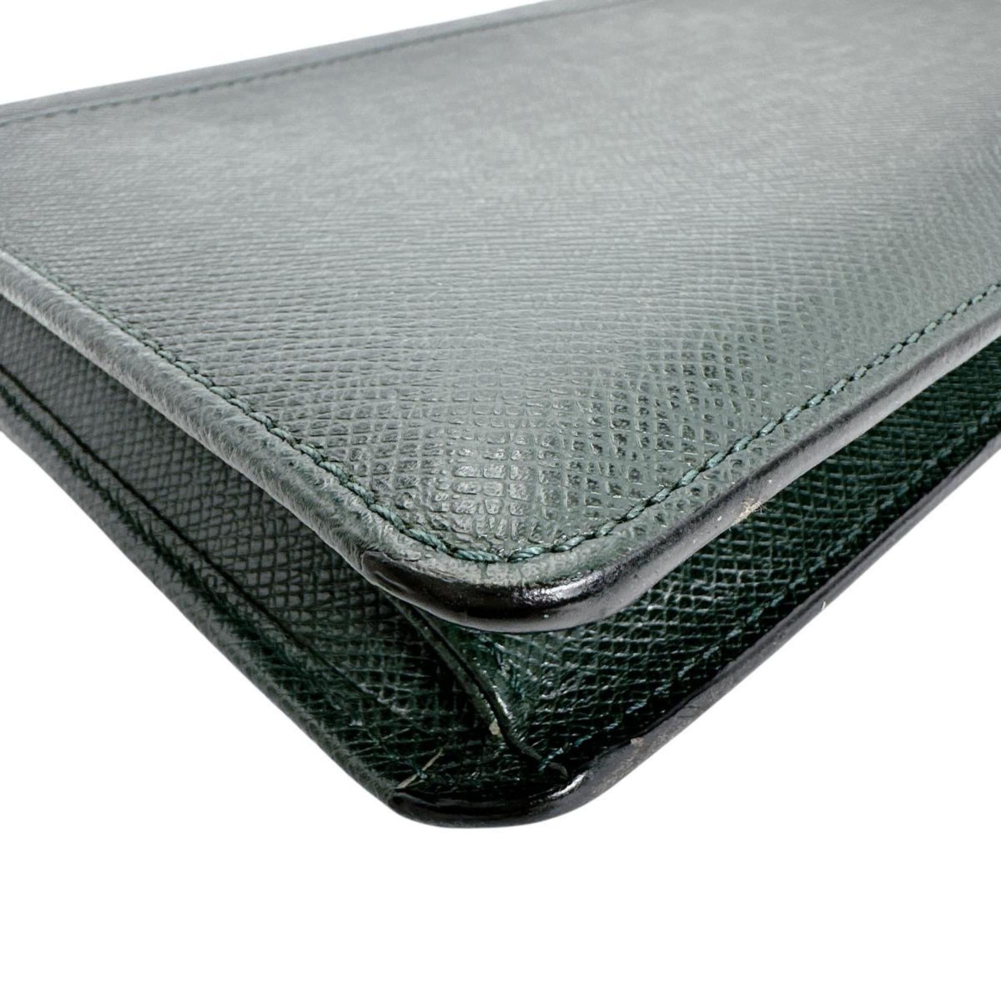Louis Vuitton Louis Vuitton Taiga Episea Pochette Clado Clutch Bag, M30194, Green Size ONE SIZE - 7 Thumbnail