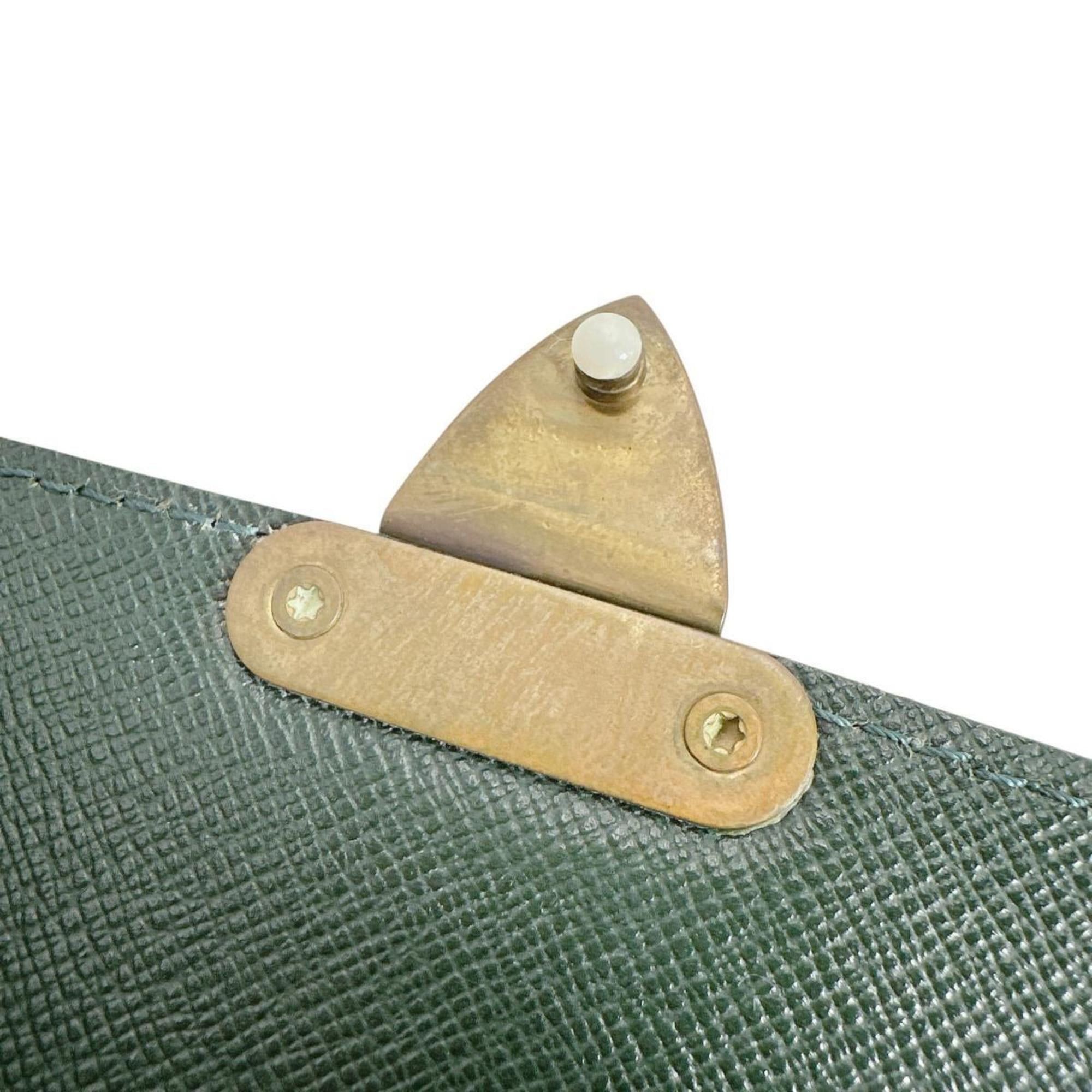 Louis Vuitton Louis Vuitton Taiga Episea Pochette Clado Clutch Bag, M30194, Green Size ONE SIZE - 14 Thumbnail