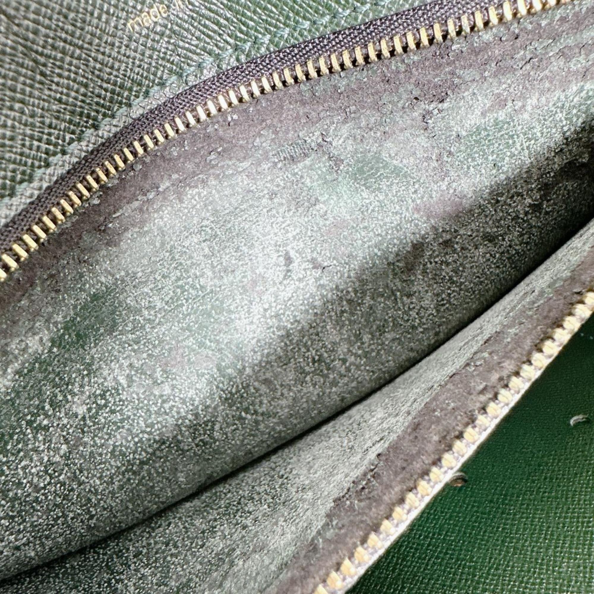 Louis Vuitton Louis Vuitton Taiga Episea Pochette Clado Clutch Bag, M30194, Green Size ONE SIZE - 10 Thumbnail