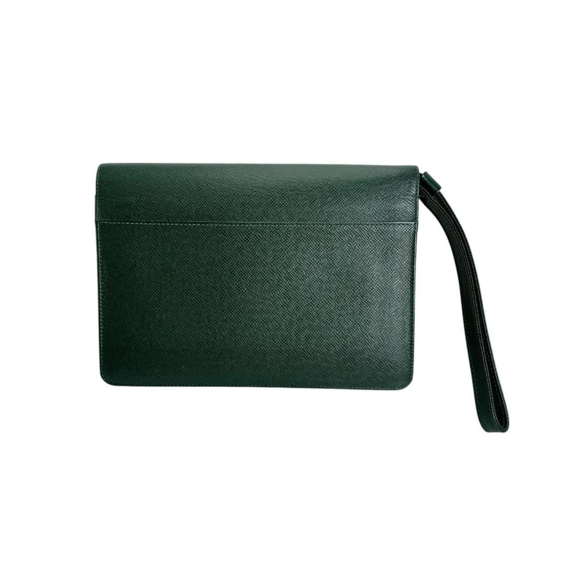 Louis Vuitton Louis Vuitton Taiga Episea Pochette Clado Clutch Bag, M30194, Green Size ONE SIZE - 2 Thumbnail