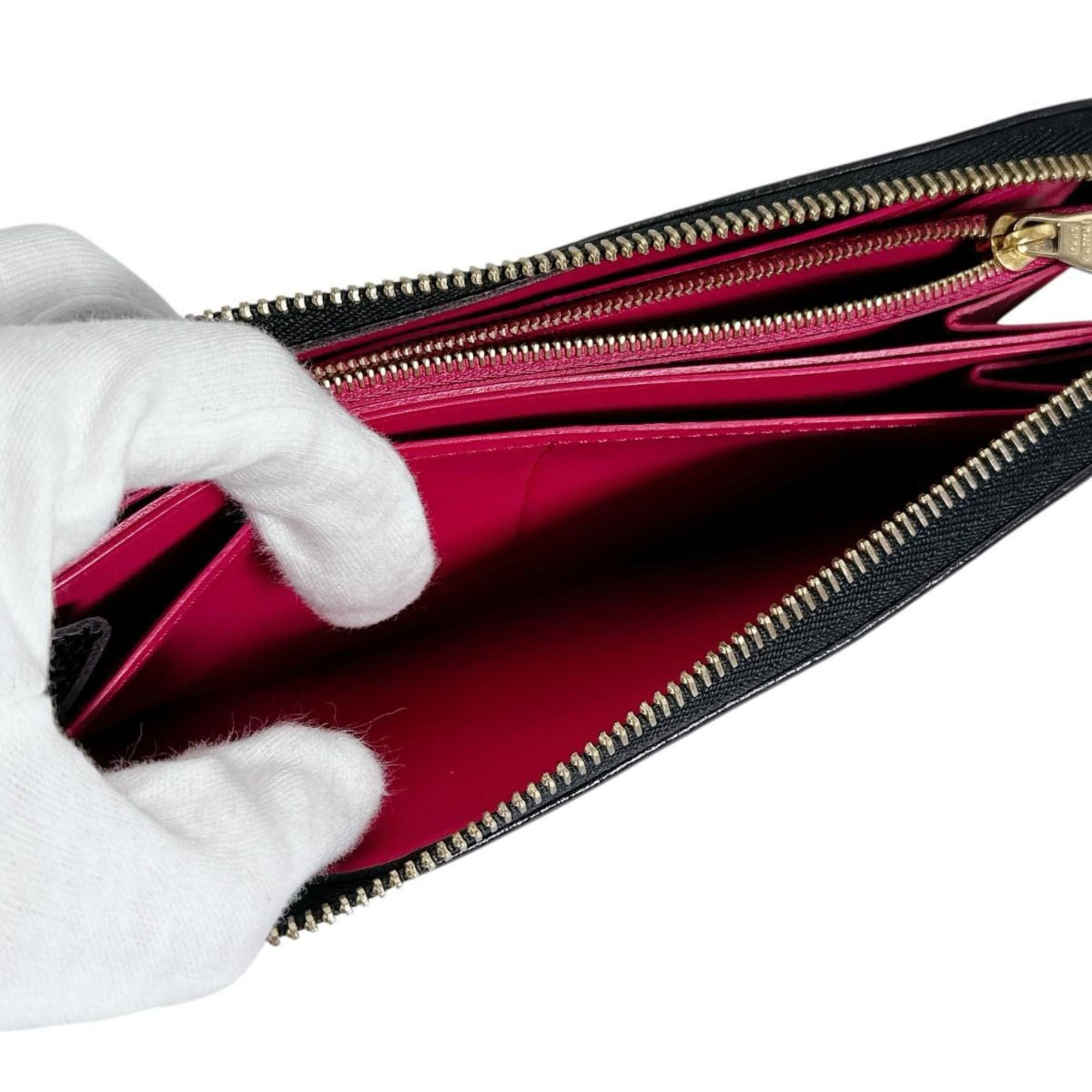 Louis Vuitton Louis Vuitton Comete Portefeuille Long Wallet in Taurillon Leather, M63102, Noir Size ONE SIZE - 18 Thumbnail