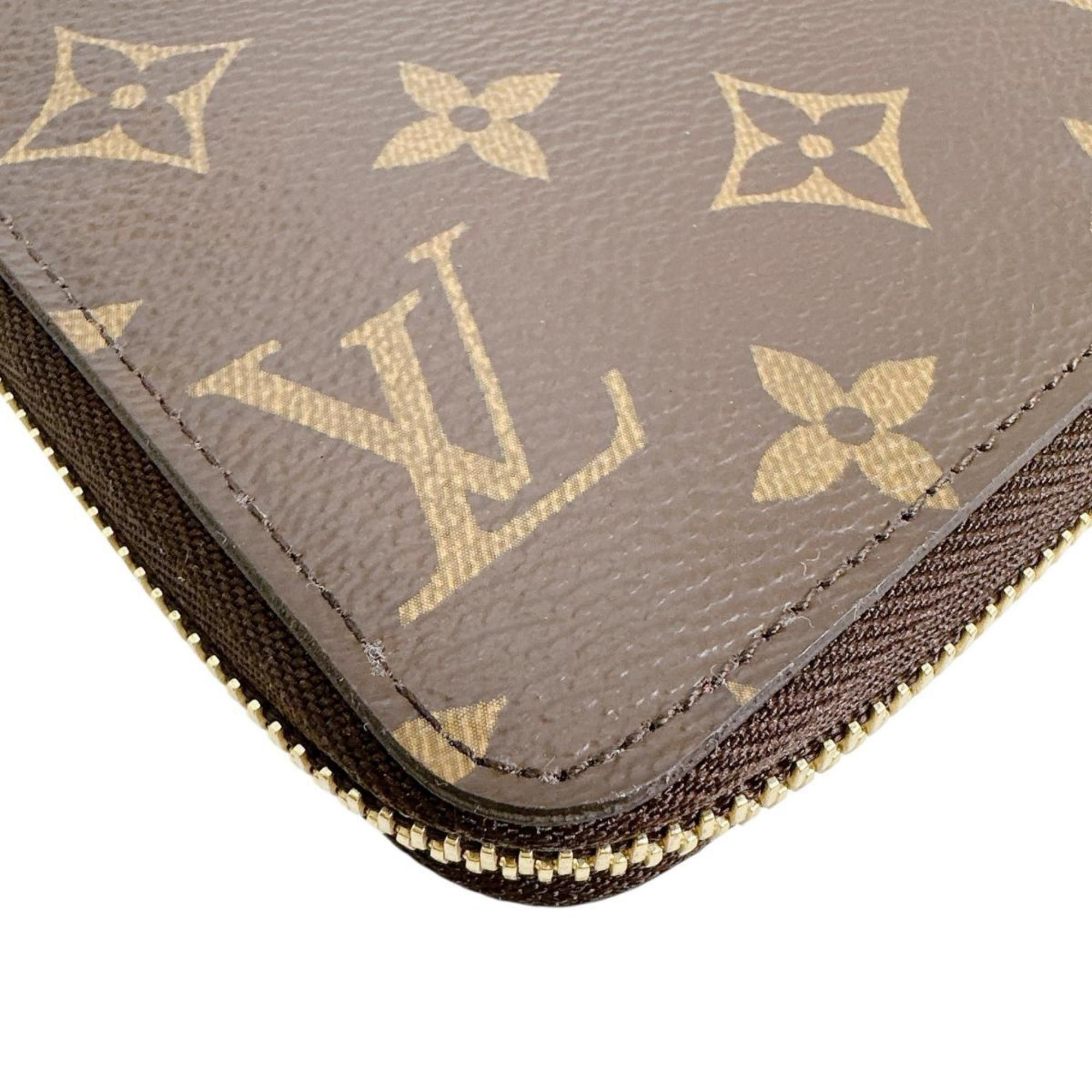 Louis Vuitton Louis Vuitton Zippy Wallet in Monogram Canvas, Brown, M60017 Size ONE SIZE - 8 Thumbnail