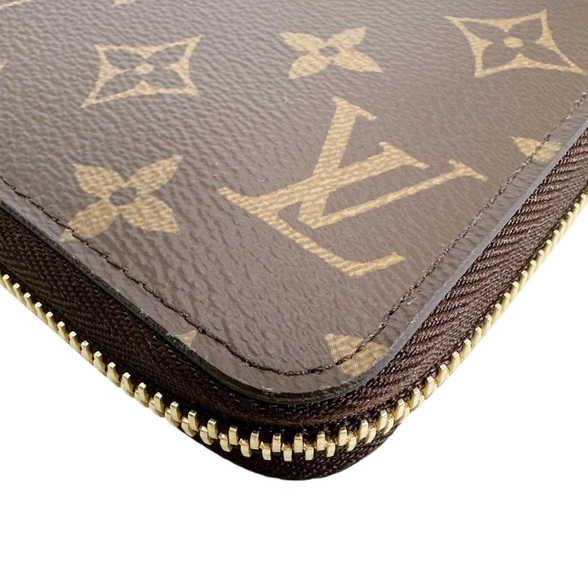 Louis Vuitton Louis Vuitton Zippy Wallet in Monogram Canvas, Brown, M60017 Size ONE SIZE - 9 Thumbnail