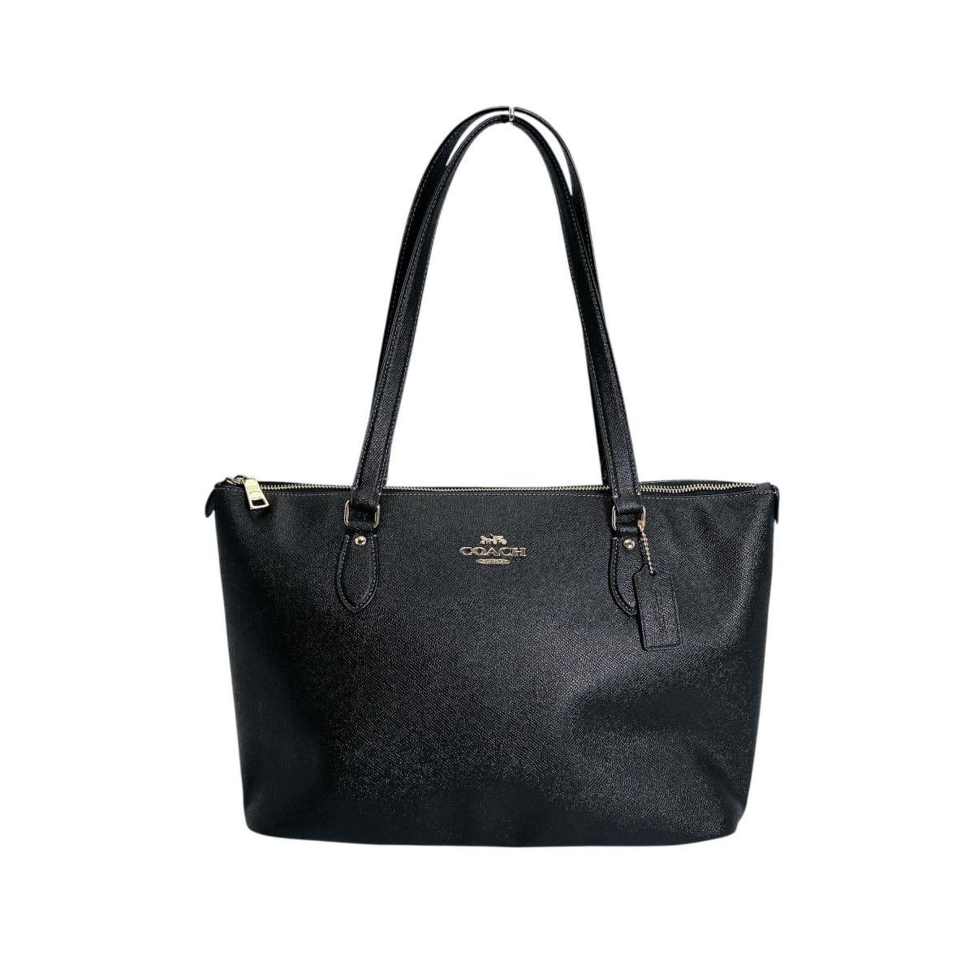 Coach Coach Gallery Tote Crossgrain Leather Bag CH285 in Black Size ONE SIZE - 2 Thumbnail