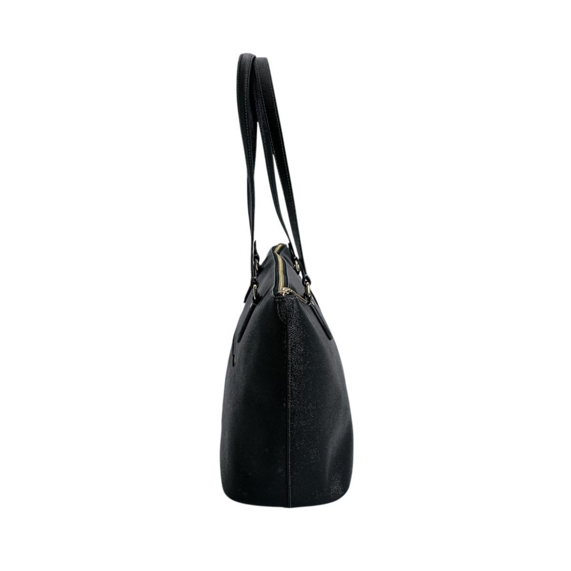 Coach Coach Gallery Tote Crossgrain Leather Bag CH285 in Black Size ONE SIZE - 4 Thumbnail