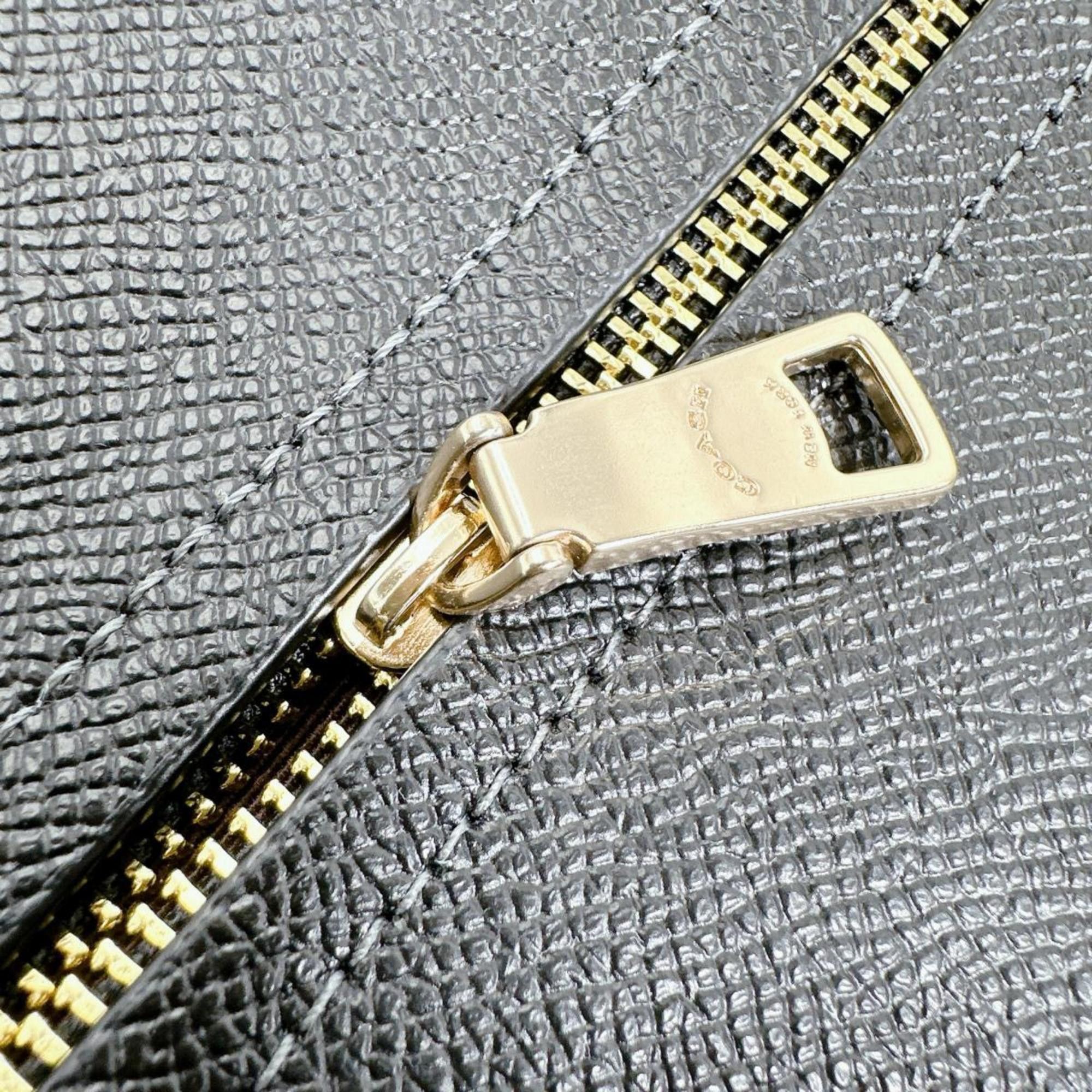 Coach Coach Gallery Tote Crossgrain Leather Bag CH285 in Black Size ONE SIZE - 14 Thumbnail