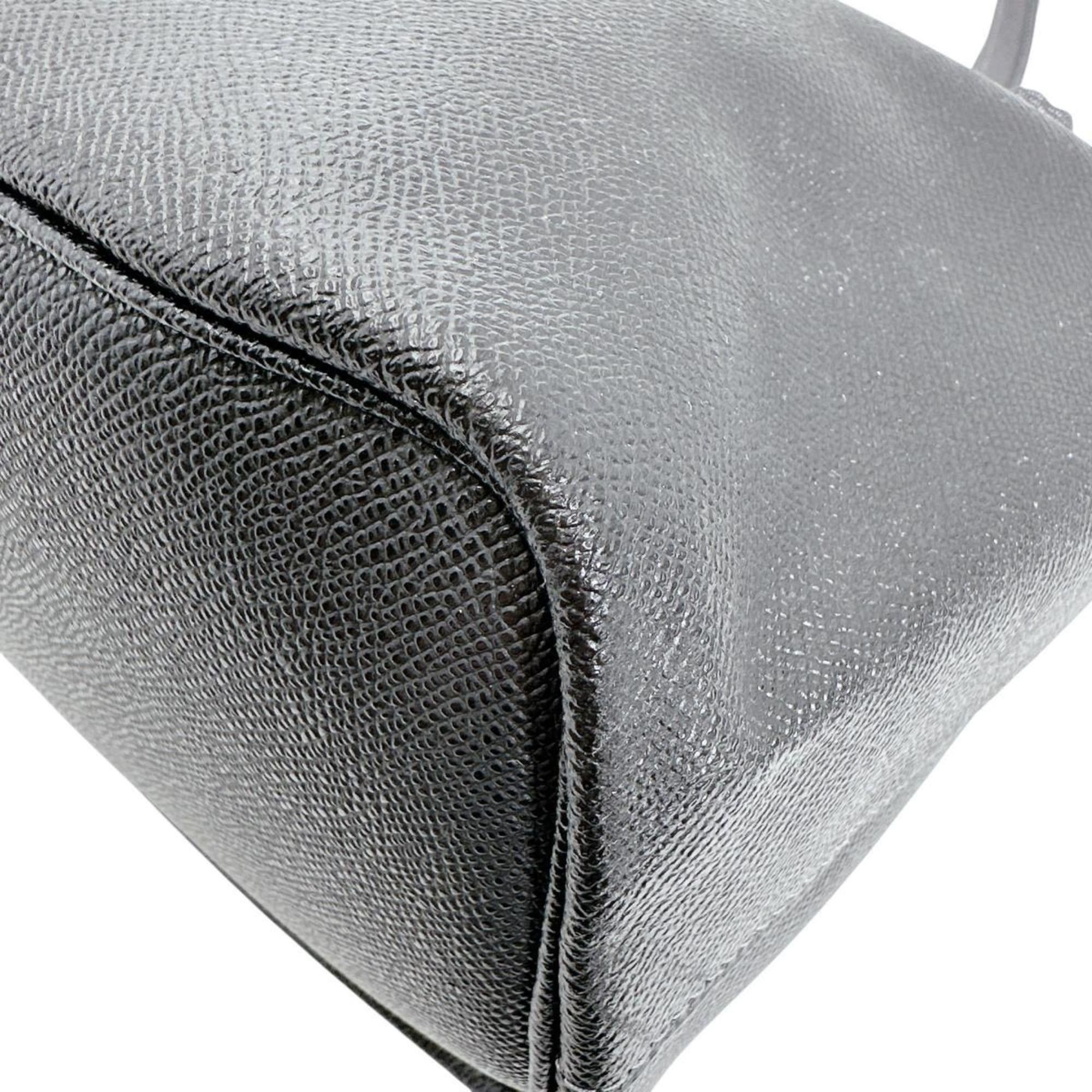 Coach Coach Gallery Tote Crossgrain Leather Bag CH285 in Black Size ONE SIZE - 6 Thumbnail