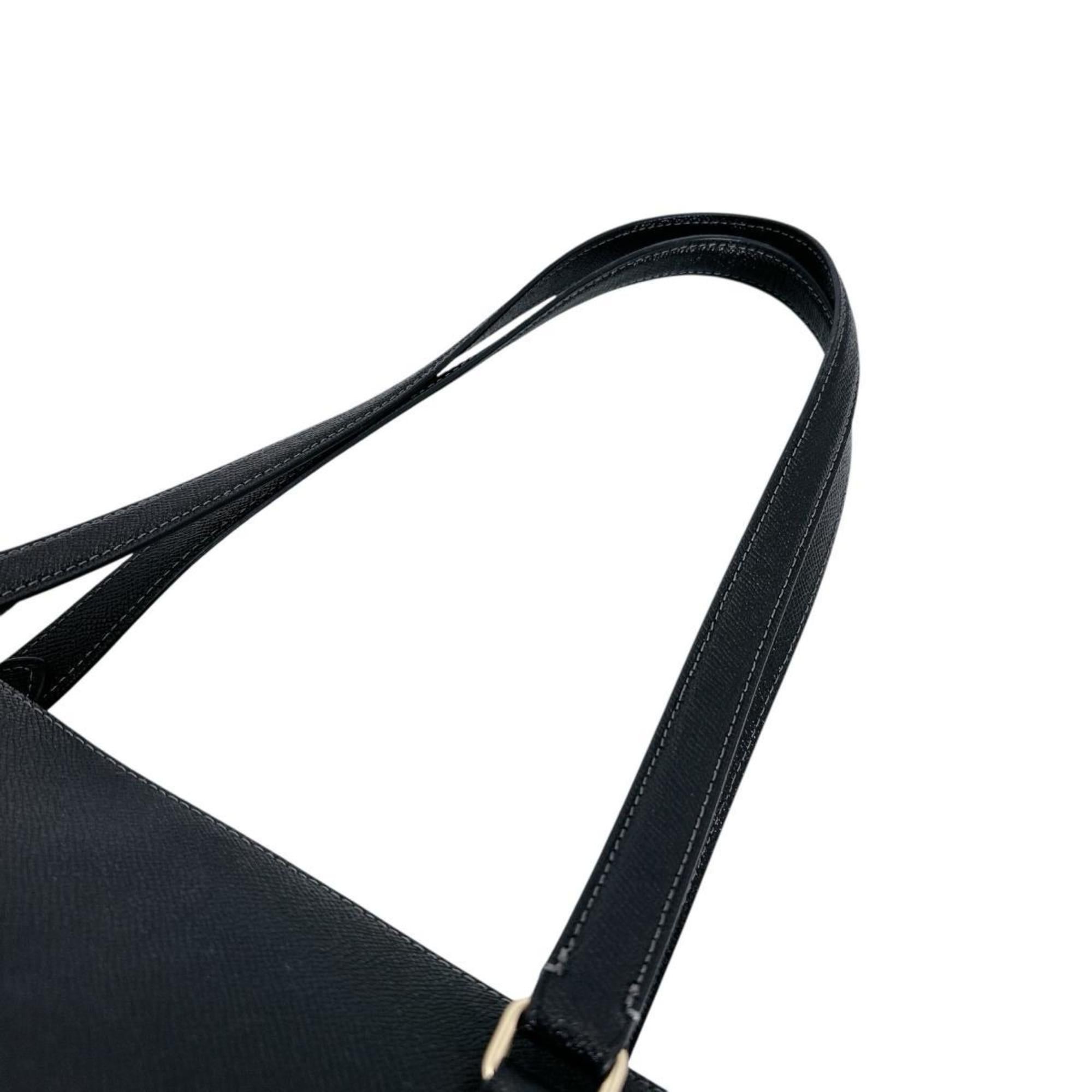 Coach Coach Gallery Tote Crossgrain Leather Bag CH285 in Black Size ONE SIZE - 10 Thumbnail