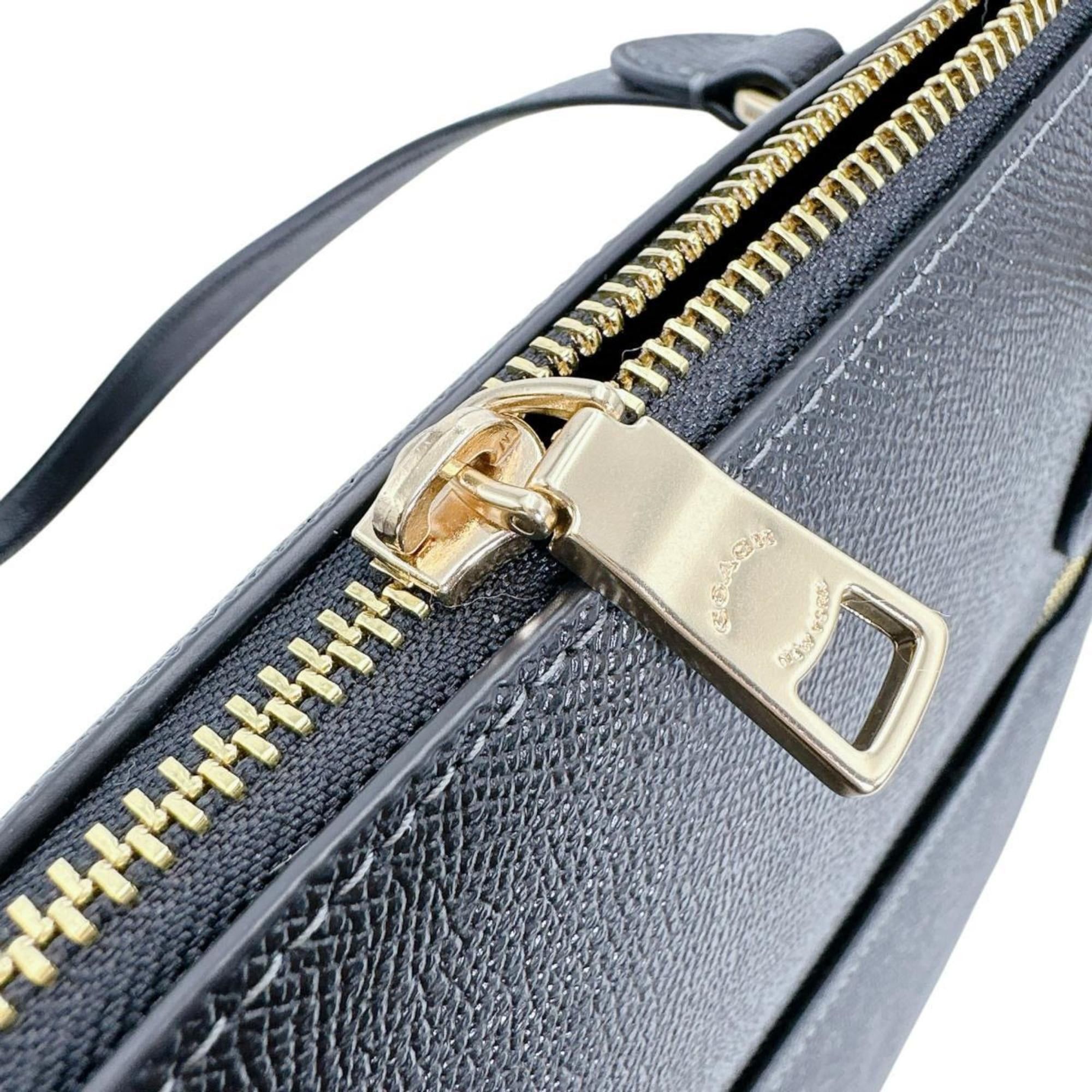 Coach Coach Gallery Tote Crossgrain Leather Bag CH285 in Black Size ONE SIZE - 15 Thumbnail