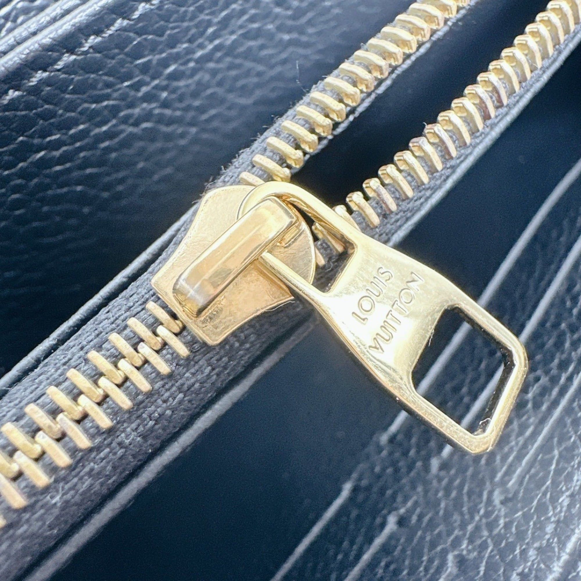 Louis Vuitton Louis Vuitton Zippy Wallet Monogram Empreinte M80481 Black/Beige Size ONE SIZE - 12 Thumbnail