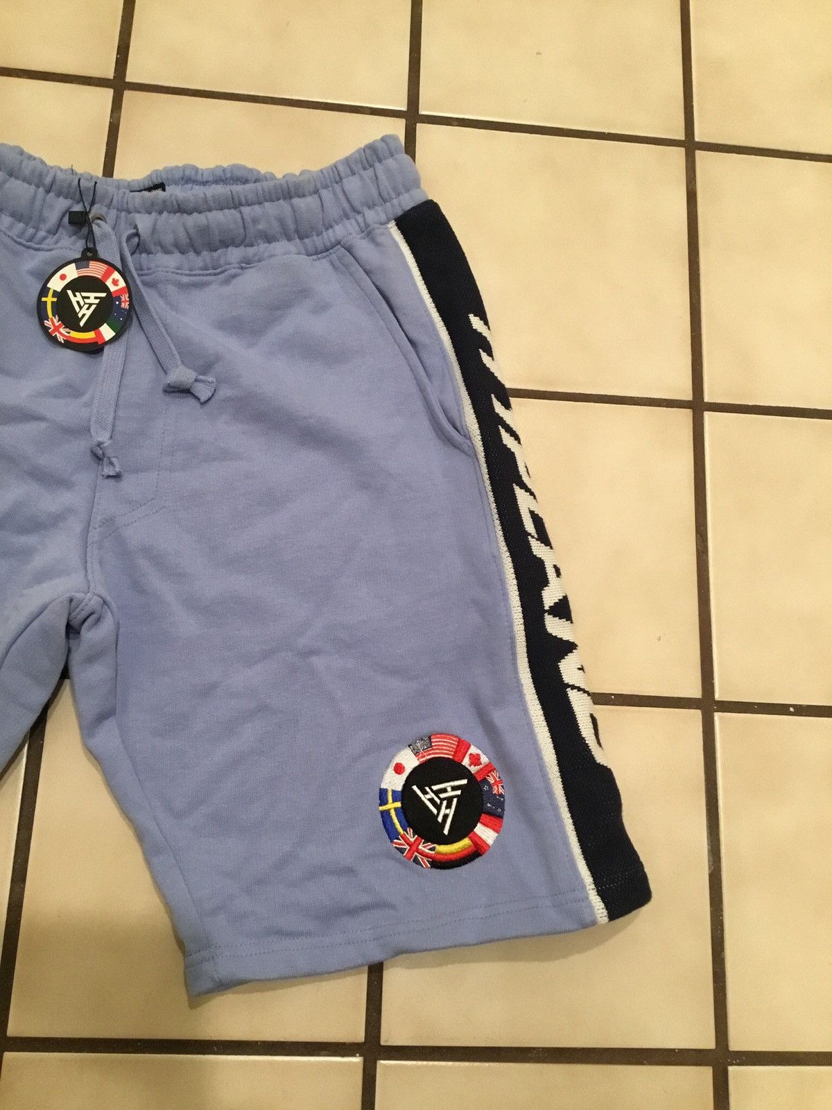 Hypland NWT Hypland Worldwide Knit Ribbed Terry Cotton Sweat Shorts Size US 32 / EU 48 - 3 Thumbnail