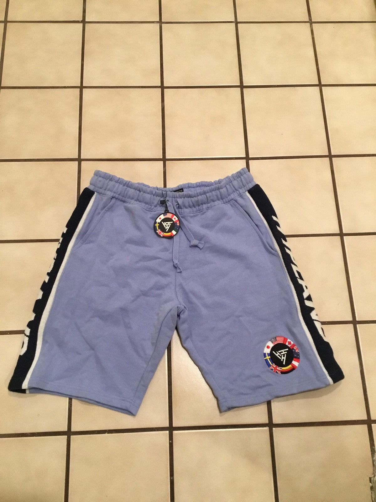 Hypland NWT Hypland Worldwide Knit Ribbed Terry Cotton Sweat Shorts Size US 32 / EU 48 - 2 Thumbnail