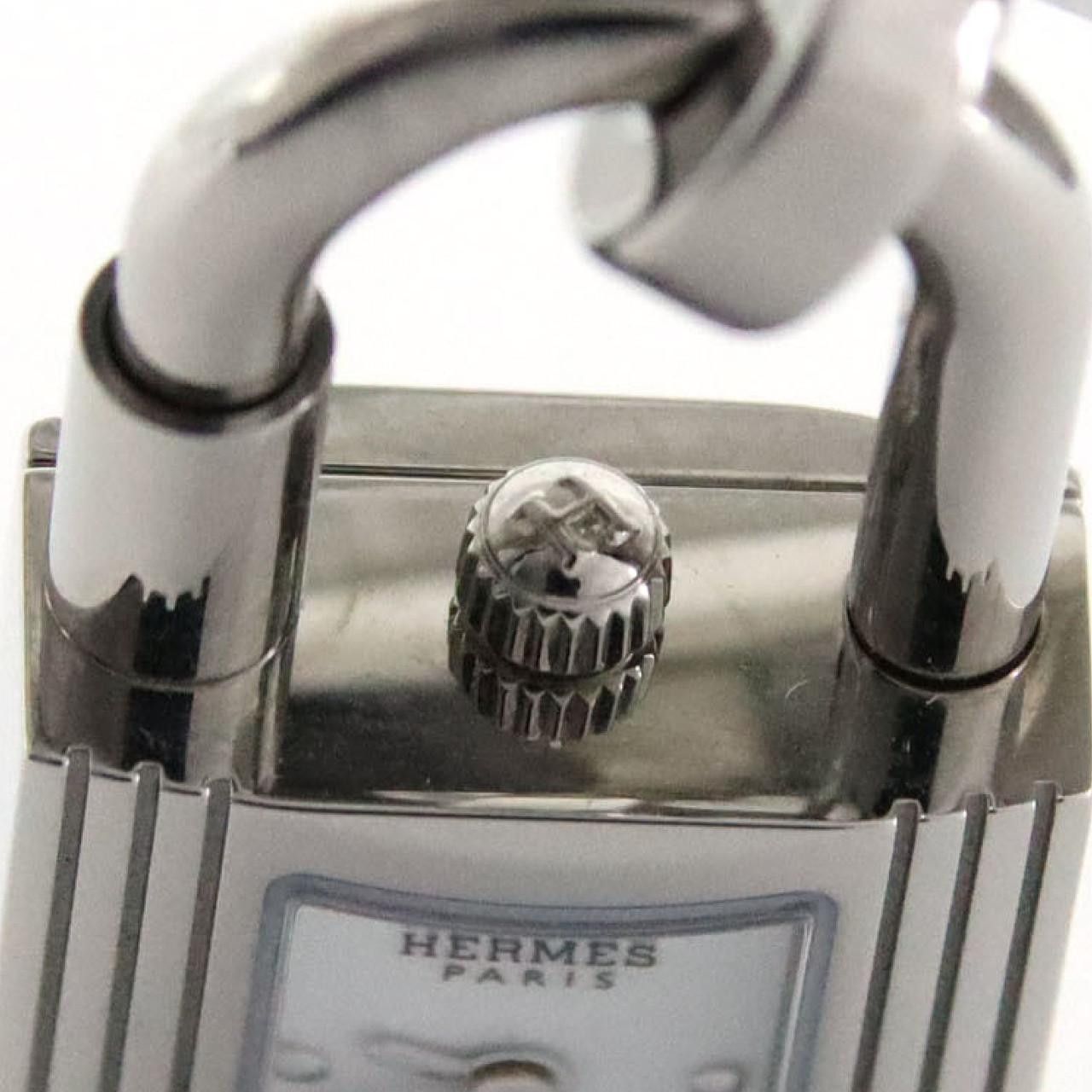 Hermes Hermes Hermès Kelly Stainless Steel Metal Quartz DUTY FREE for USA Size ONE SIZE - 4 Thumbnail