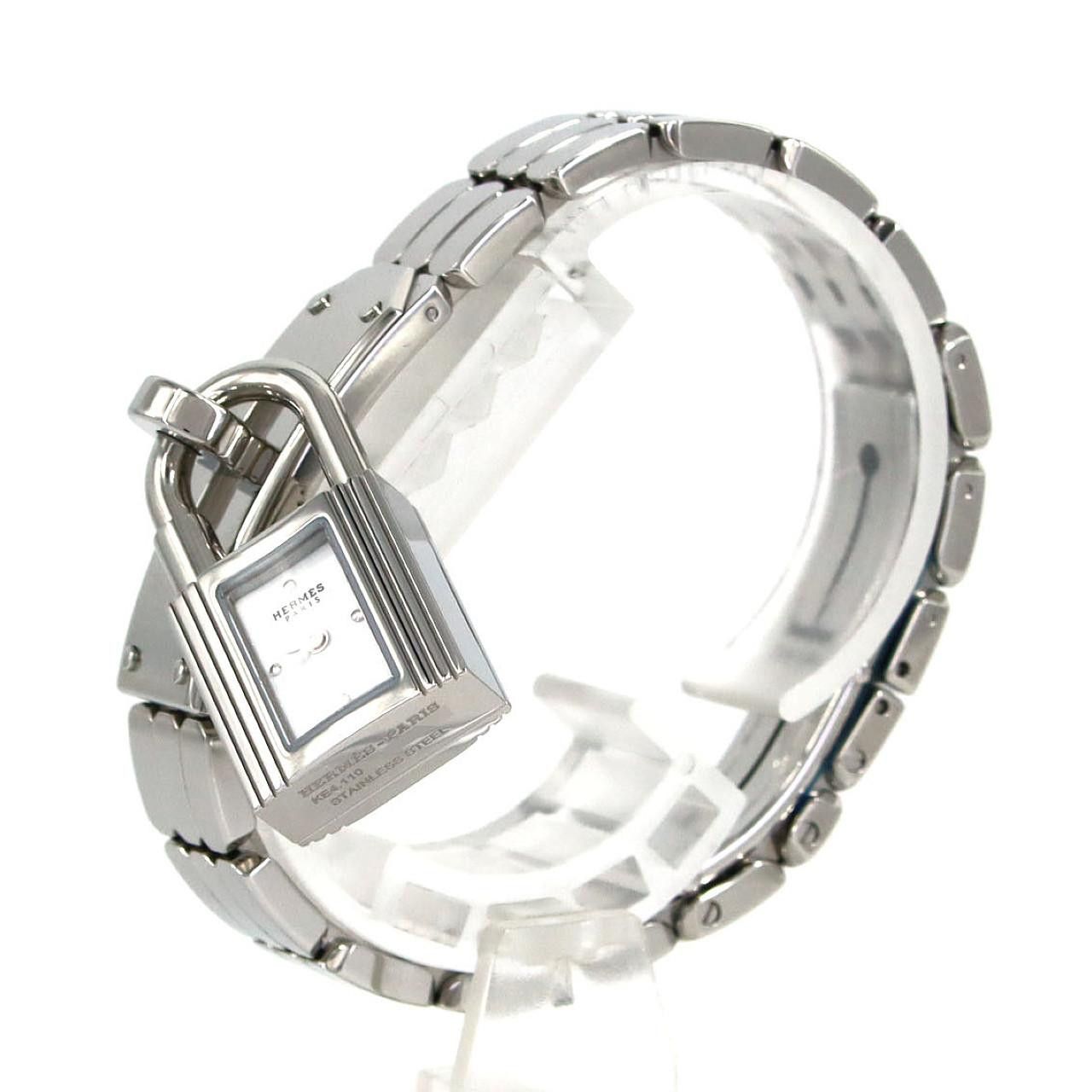Hermes Hermes Hermès Kelly Stainless Steel Metal Quartz DUTY FREE for USA Size ONE SIZE - 2 Thumbnail