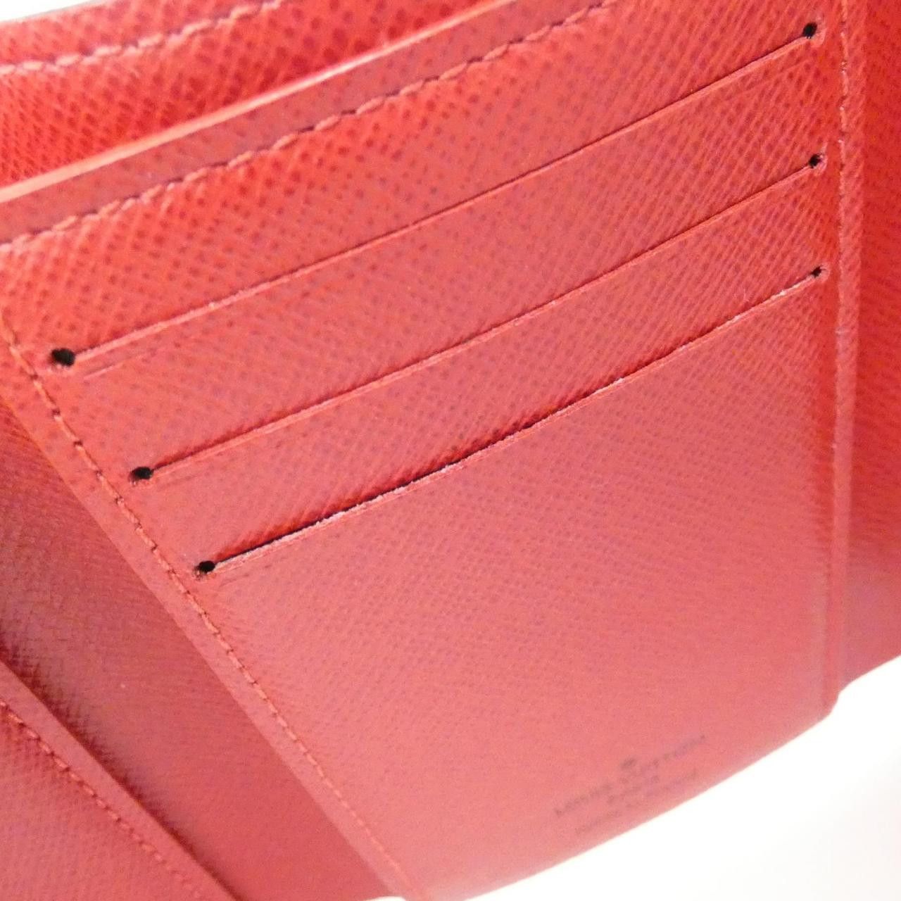 Louis Vuitton Louis Vuitton Louis Vuitton Portefeuille Victorine Damier Wallet Textile Short Wallet N41659 DUTY FREE for USA Size ONE SIZE - 7 Thumbnail