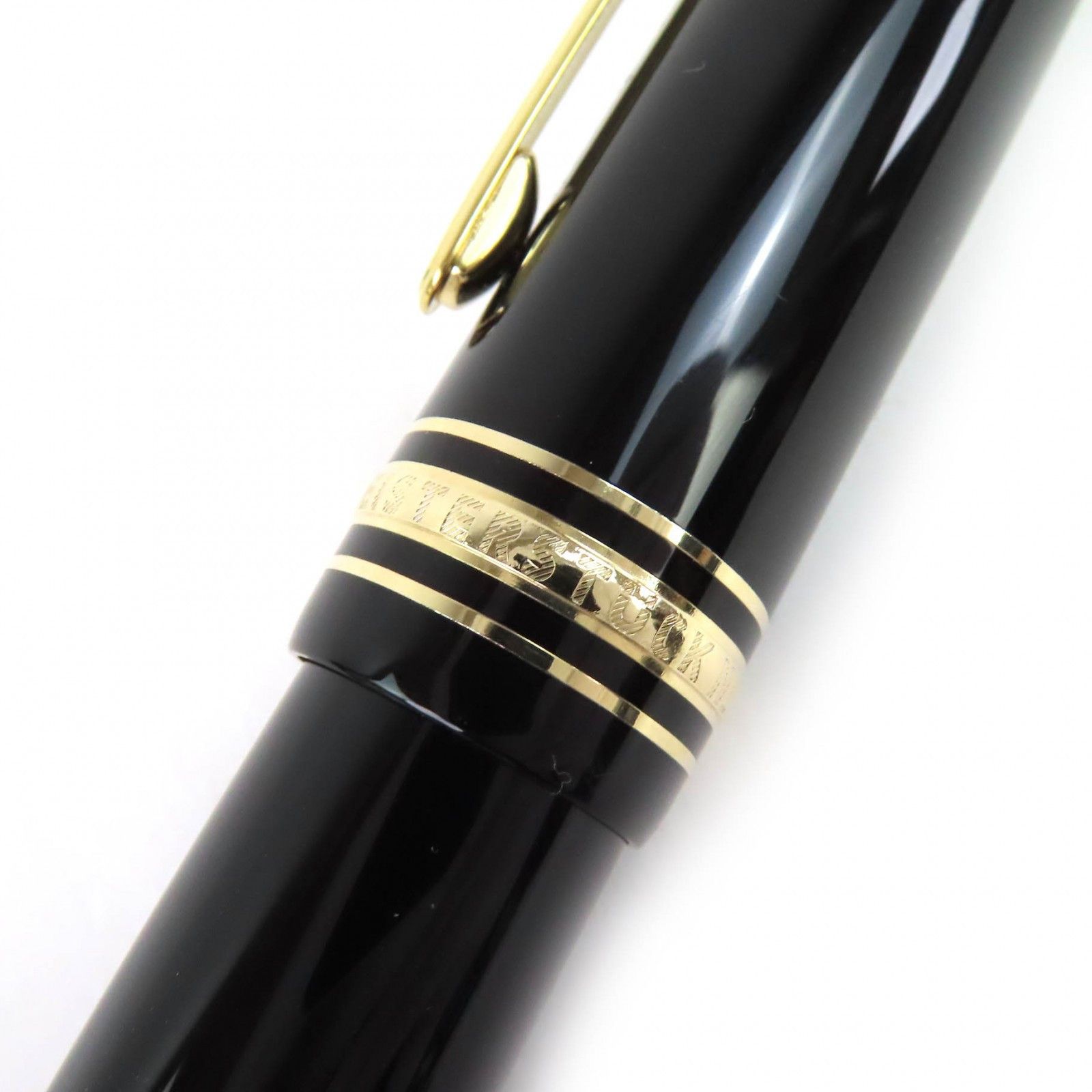 Montblanc Montblanc Montblanc Meisterstück Au750 Fountain Pen Precious Metal Pen DUTY FREE for USA Size ONE SIZE - 9 Thumbnail