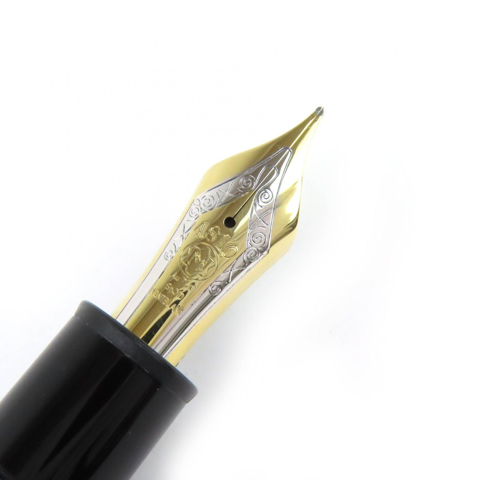 Montblanc Montblanc Montblanc Meisterstück Au750 Fountain Pen Precious Metal Pen DUTY FREE for USA Size ONE SIZE - 5 Thumbnail