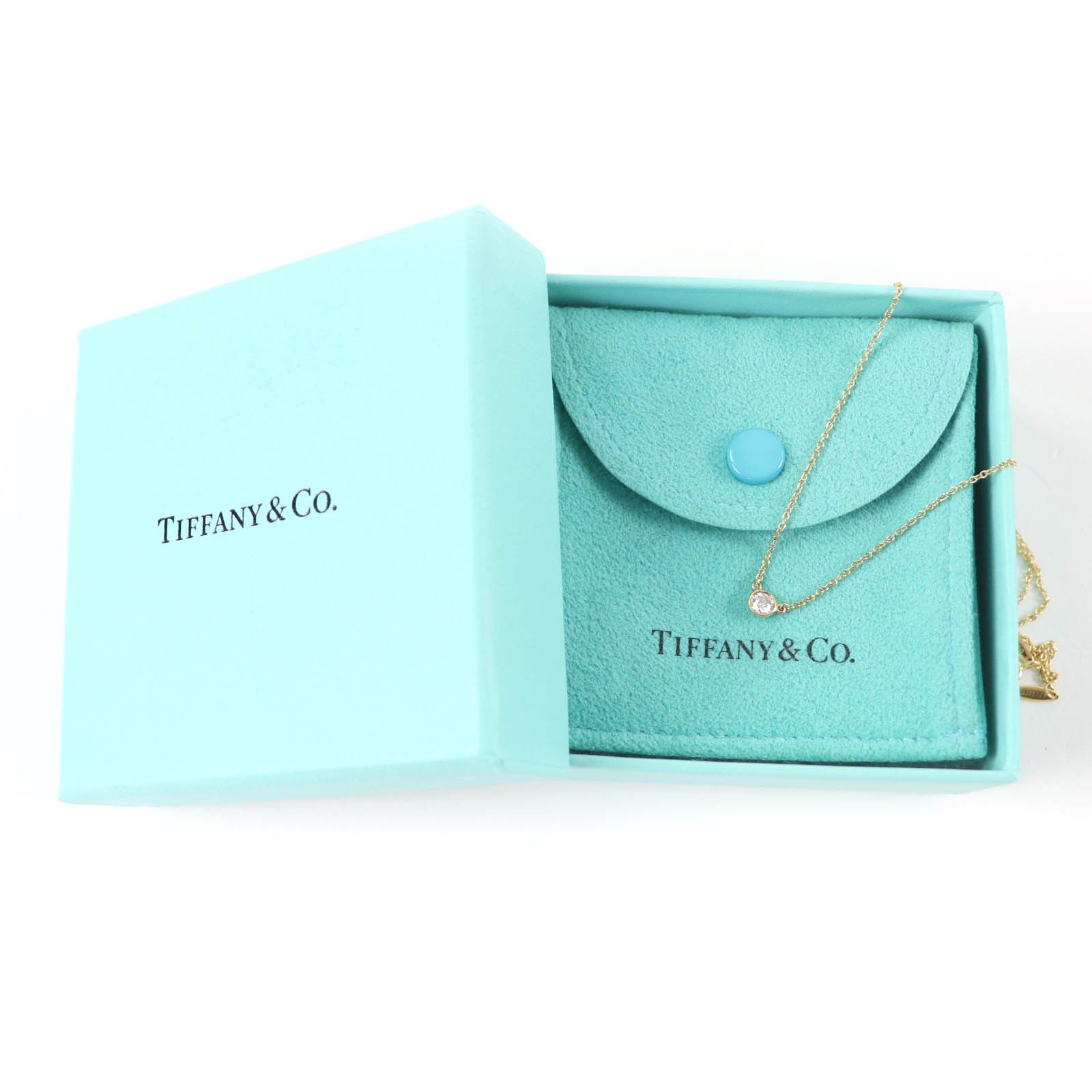 Tiffany & Co. Tiffany & Co. TIFFANY&Co. Diamonds by the Yard Au750 Diamond Necklace Precious Metal Pendant DUTY FREE for USA Size ONE SIZE - 2 Thumbnail