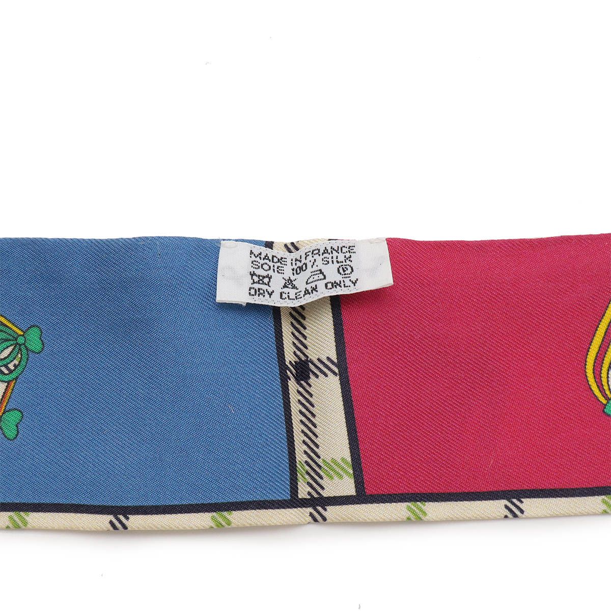 Hermes Hermes Hermès Twilly Camails Silk Scarf Textile Scarf DUTY FREE for USA Size ONE SIZE - 5 Thumbnail