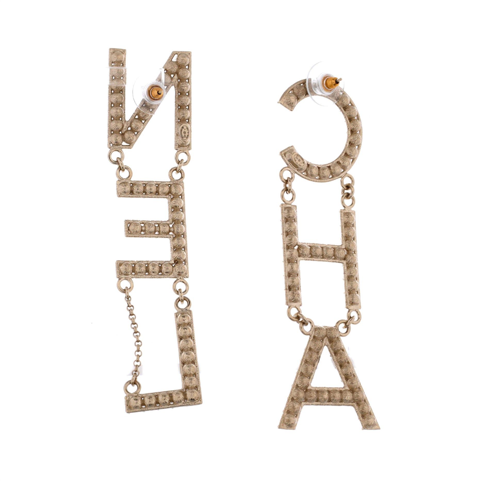 Chanel CHA-NEL Drop Earrings Size ONE SIZE - 3 Thumbnail