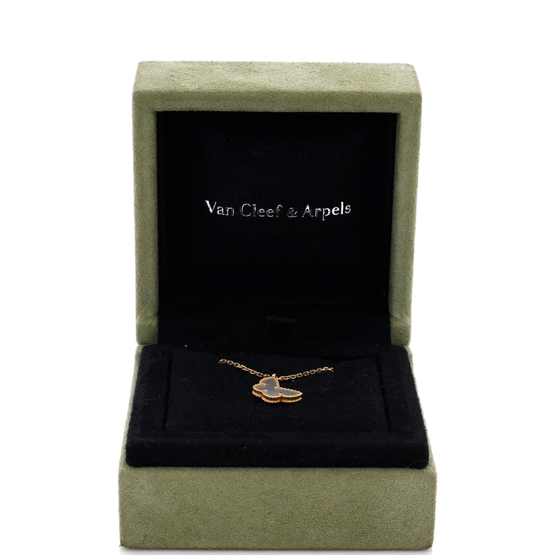 Van Cleef & Arpels Sweet Alhambra Butterfly Pendant Necklace Size ONE SIZE - 2 Thumbnail