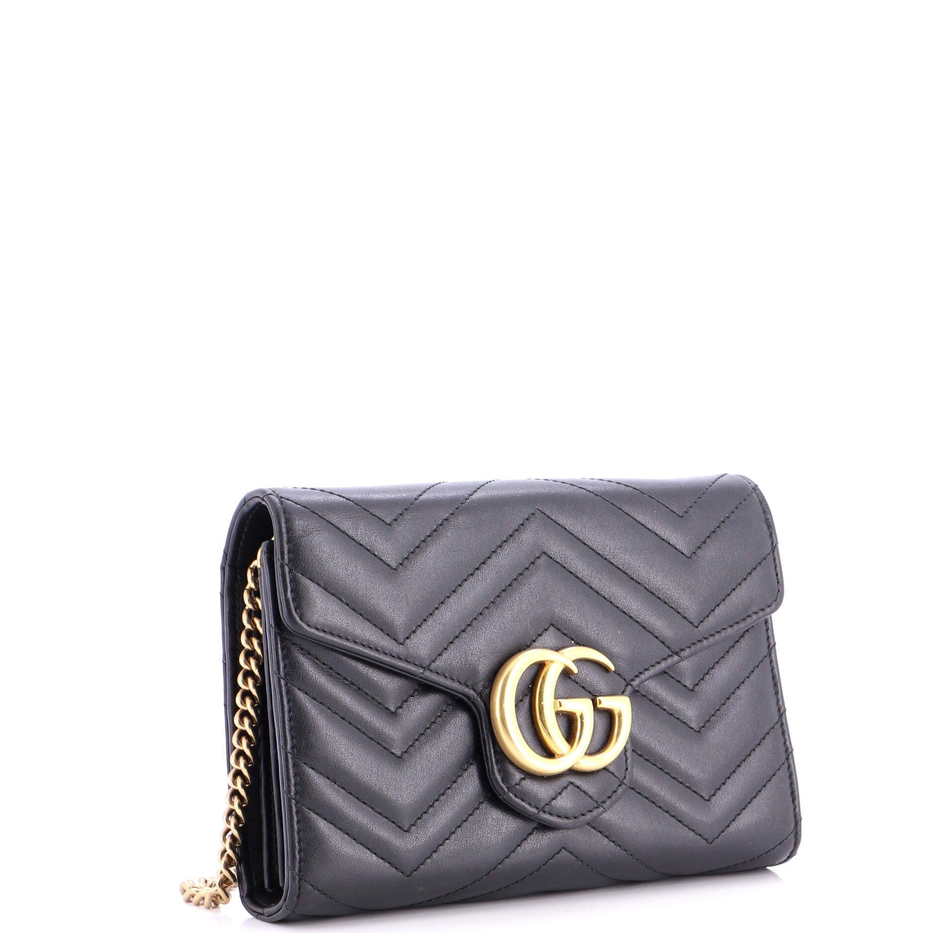 Gucci GG Marmont Chain Wallet Size ONE SIZE - 2 Thumbnail