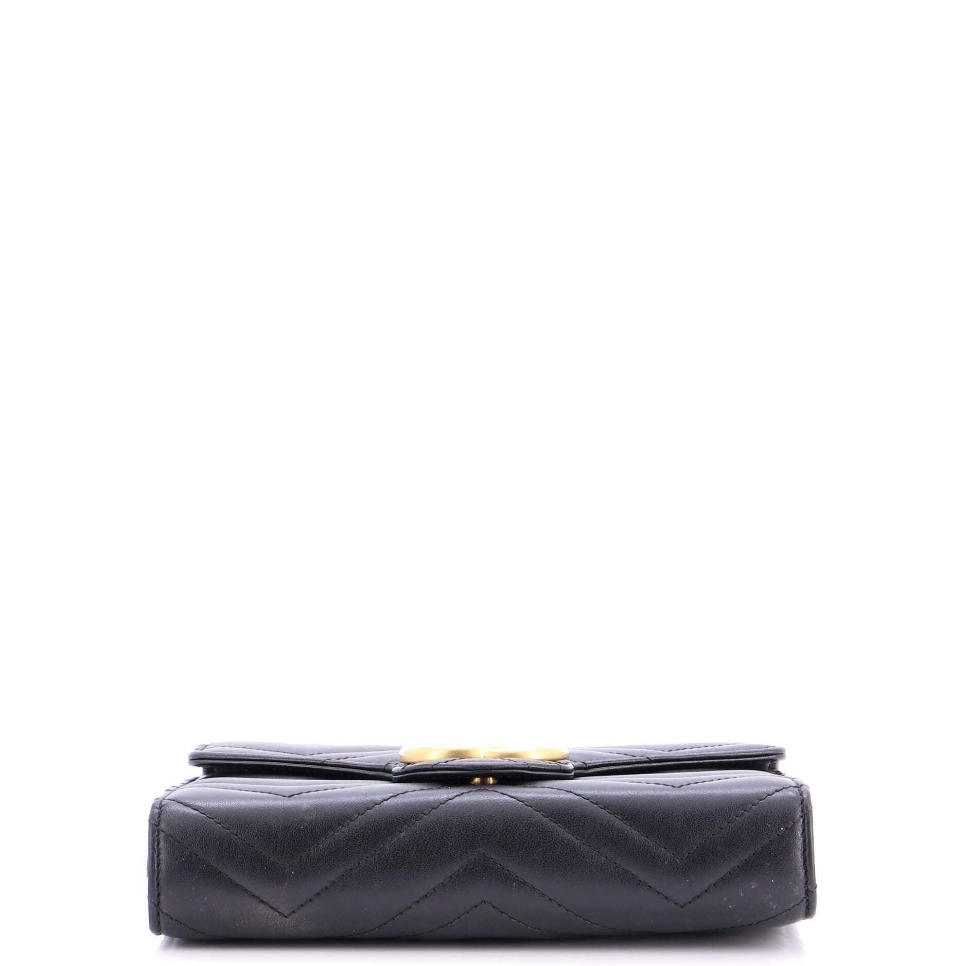Gucci GG Marmont Chain Wallet Size ONE SIZE - 4 Thumbnail